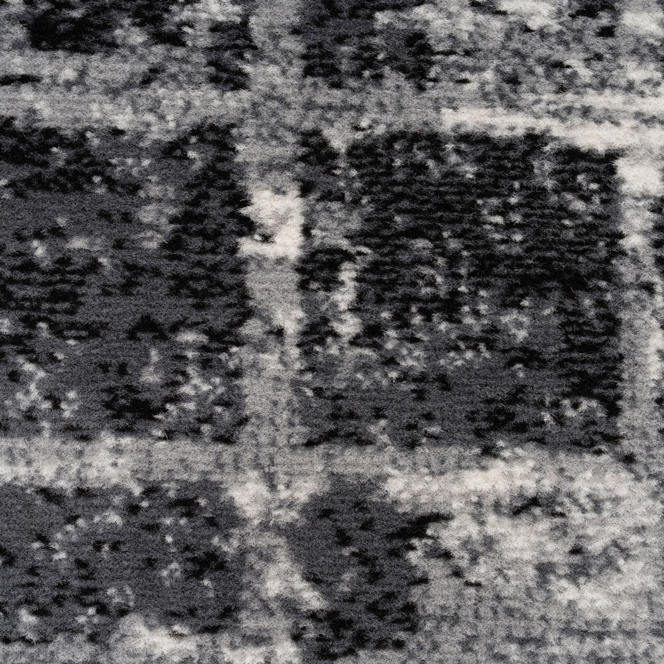 Abstract Black Grey Stair Carpet Runner - Cut to Measure - Image 4