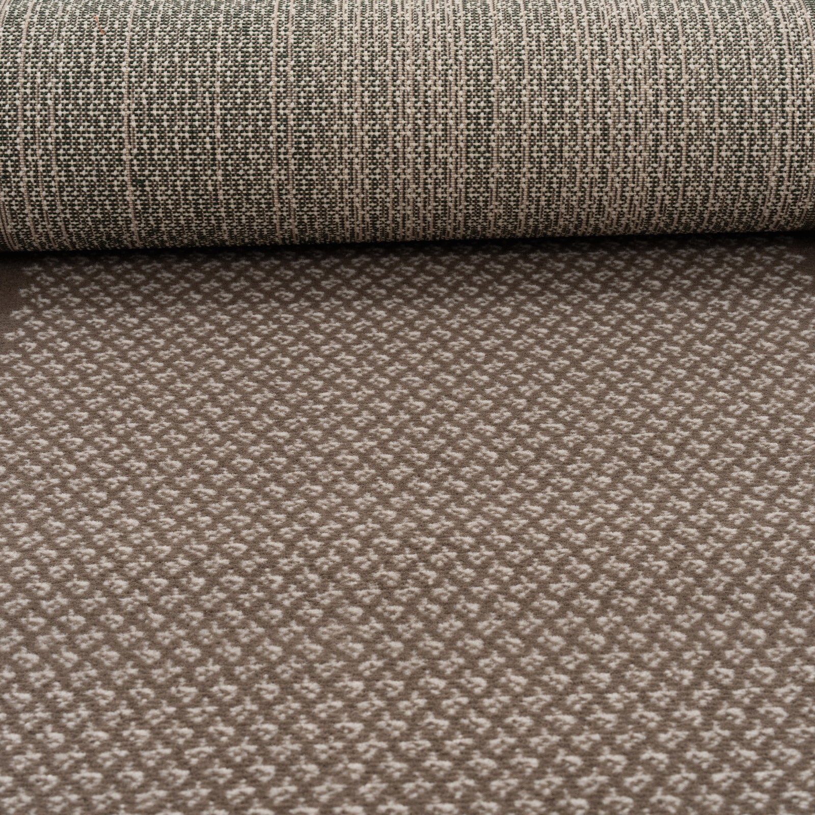 Beige Bordered Stair Carpet Runner - Cut to Measure - Image 4