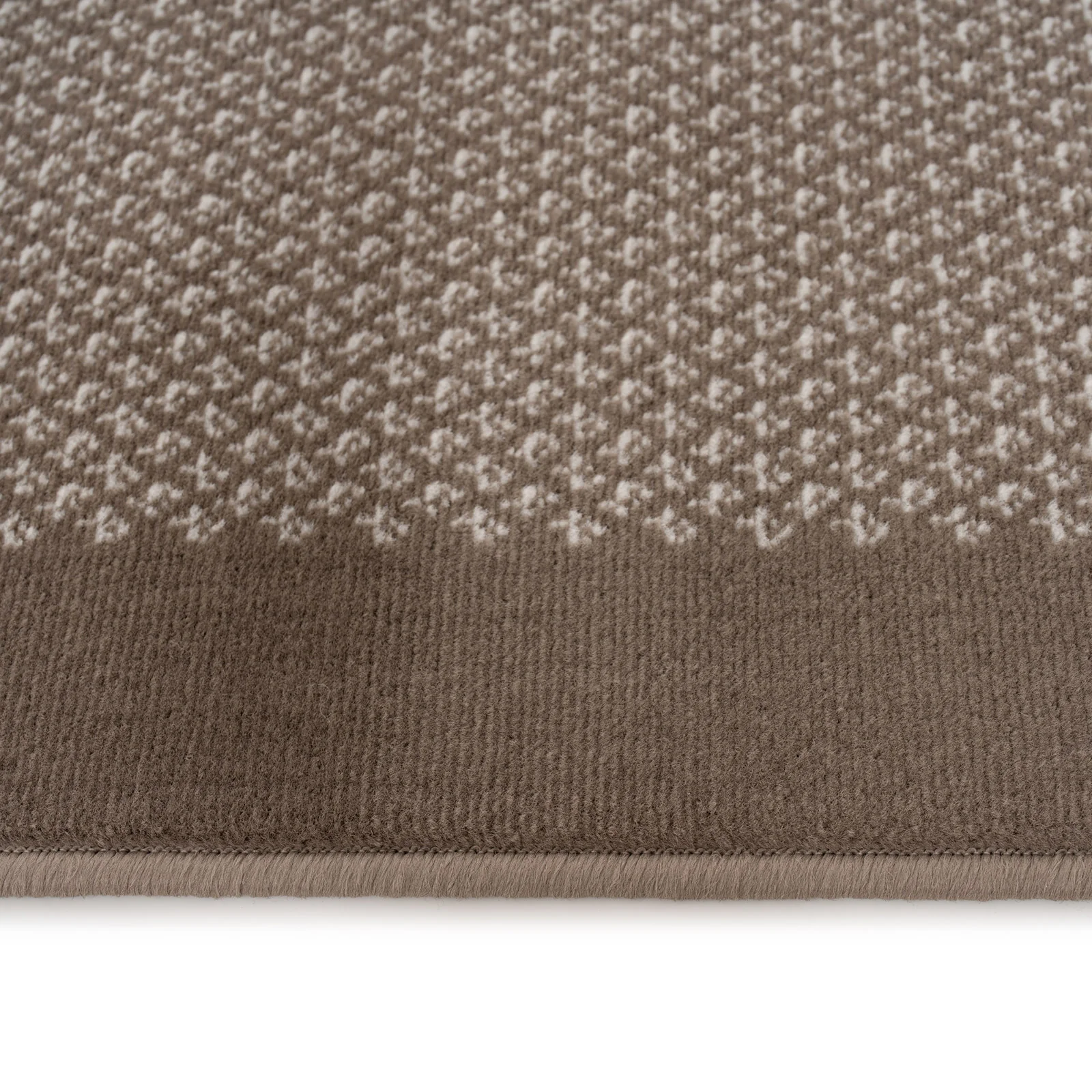 Beige Bordered Stair Carpet Runner - Cut to Measure - Image 7