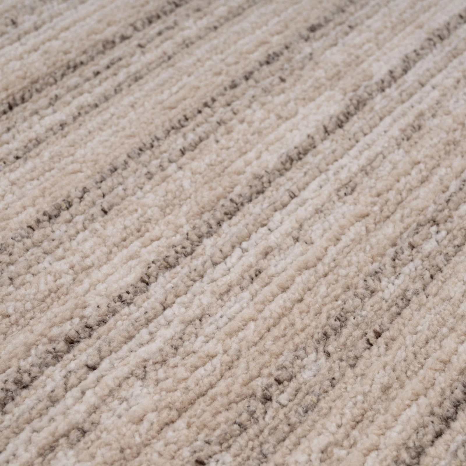 Beige Linear Bordered Area Rug - Rin - Image 6