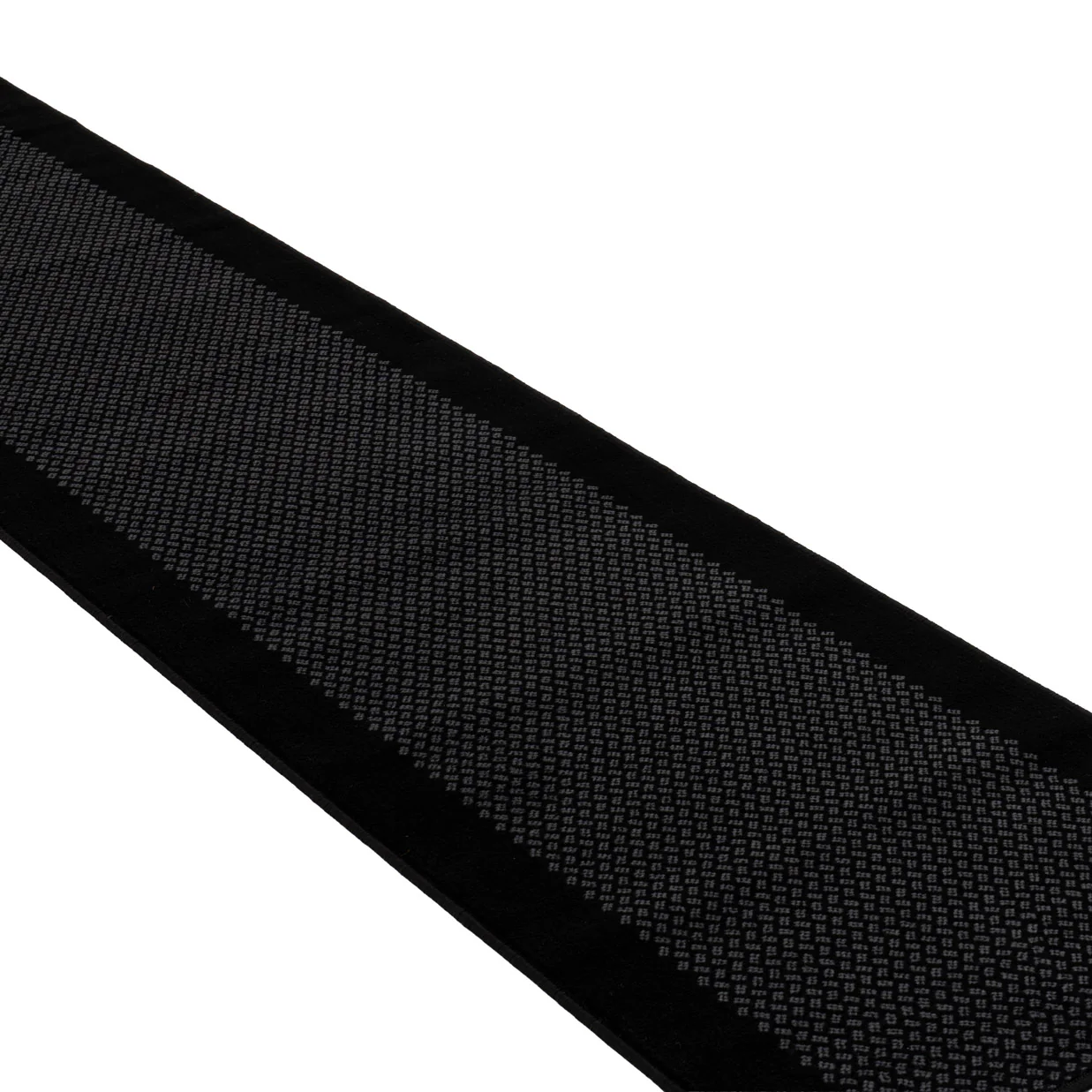 Black Bordered Stair Carpet Runner - Cut to Measure - Image 11