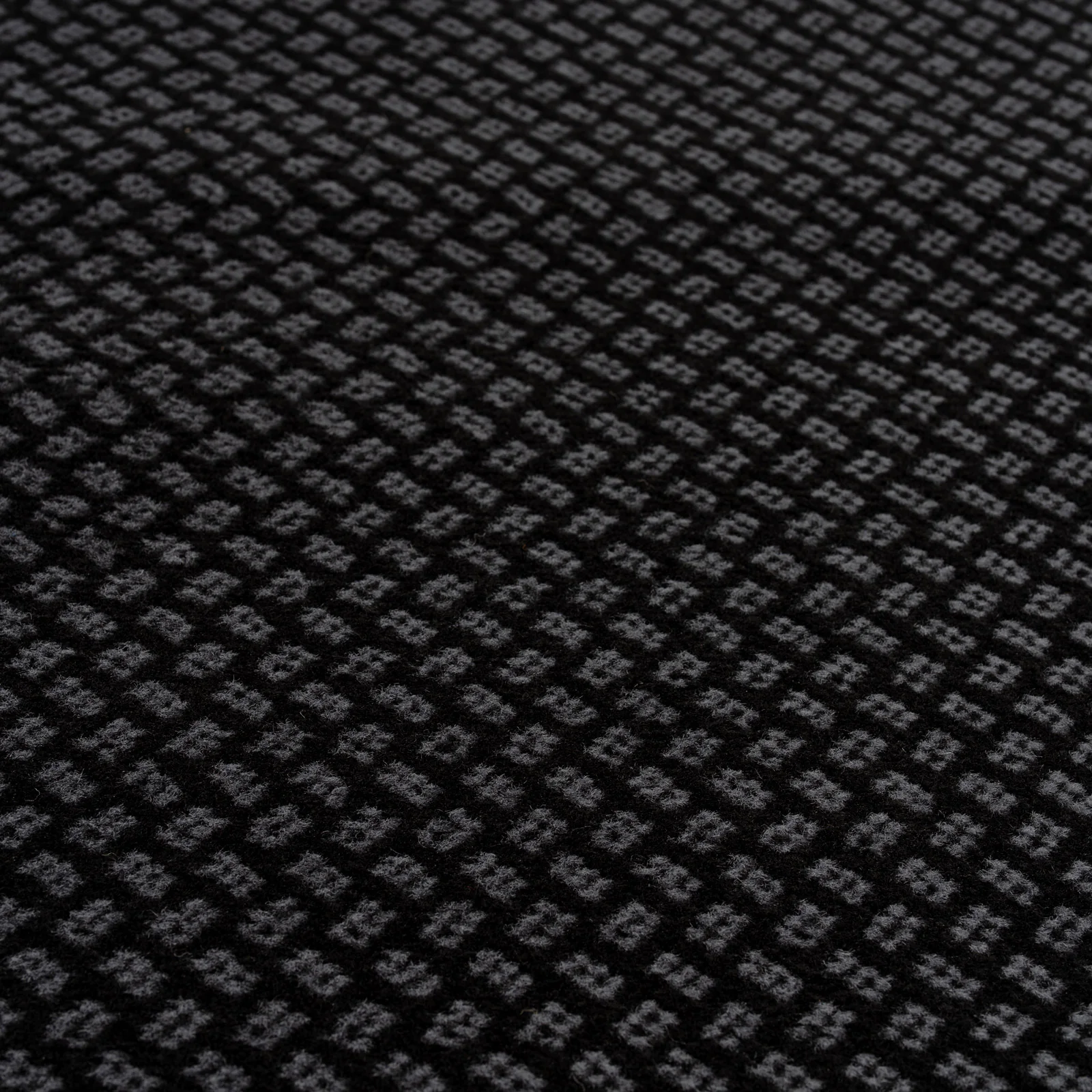 Black Bordered Stair Carpet Runner - Cut to Measure - Image 5