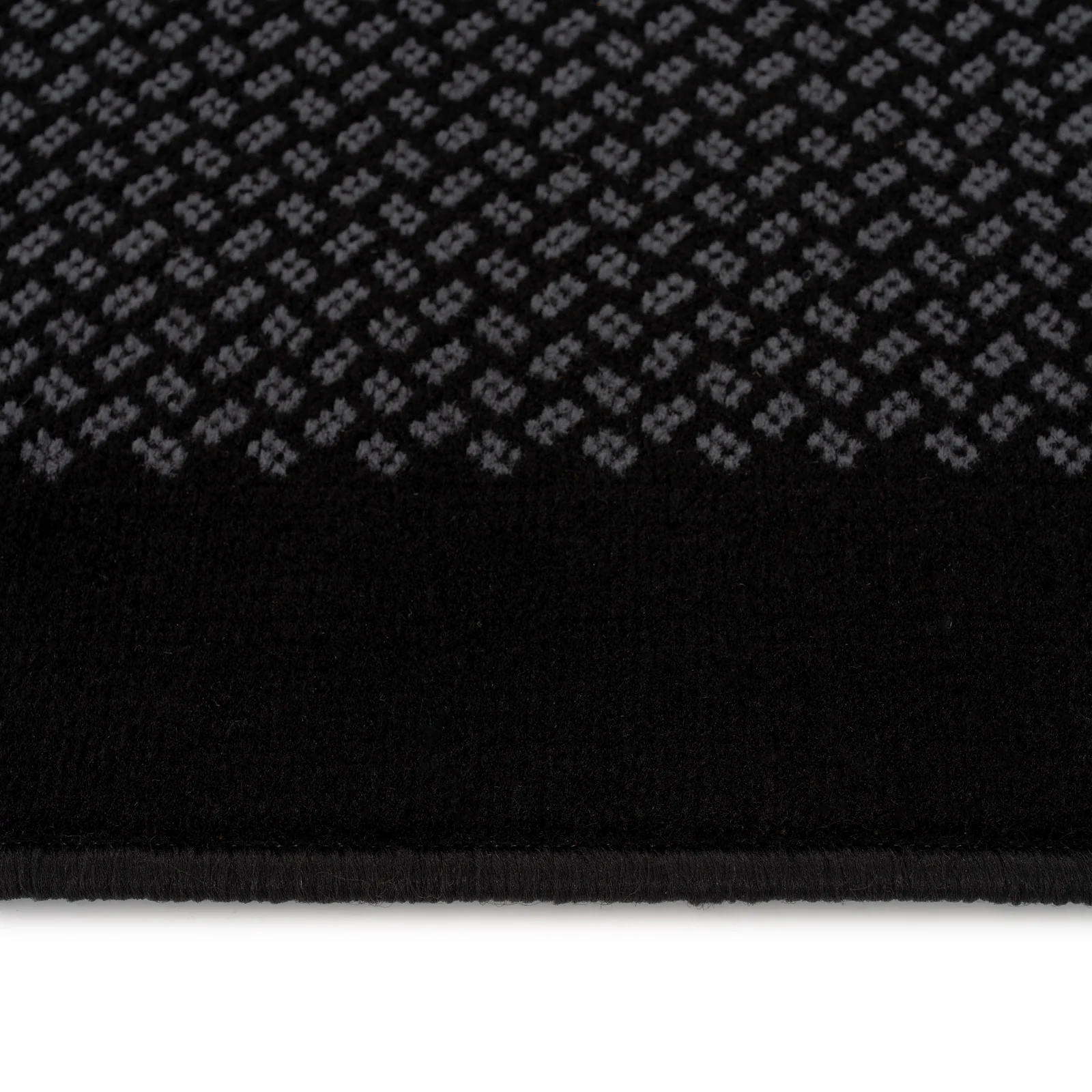 Black Bordered Stair Carpet Runner - Cut to Measure - Image 8