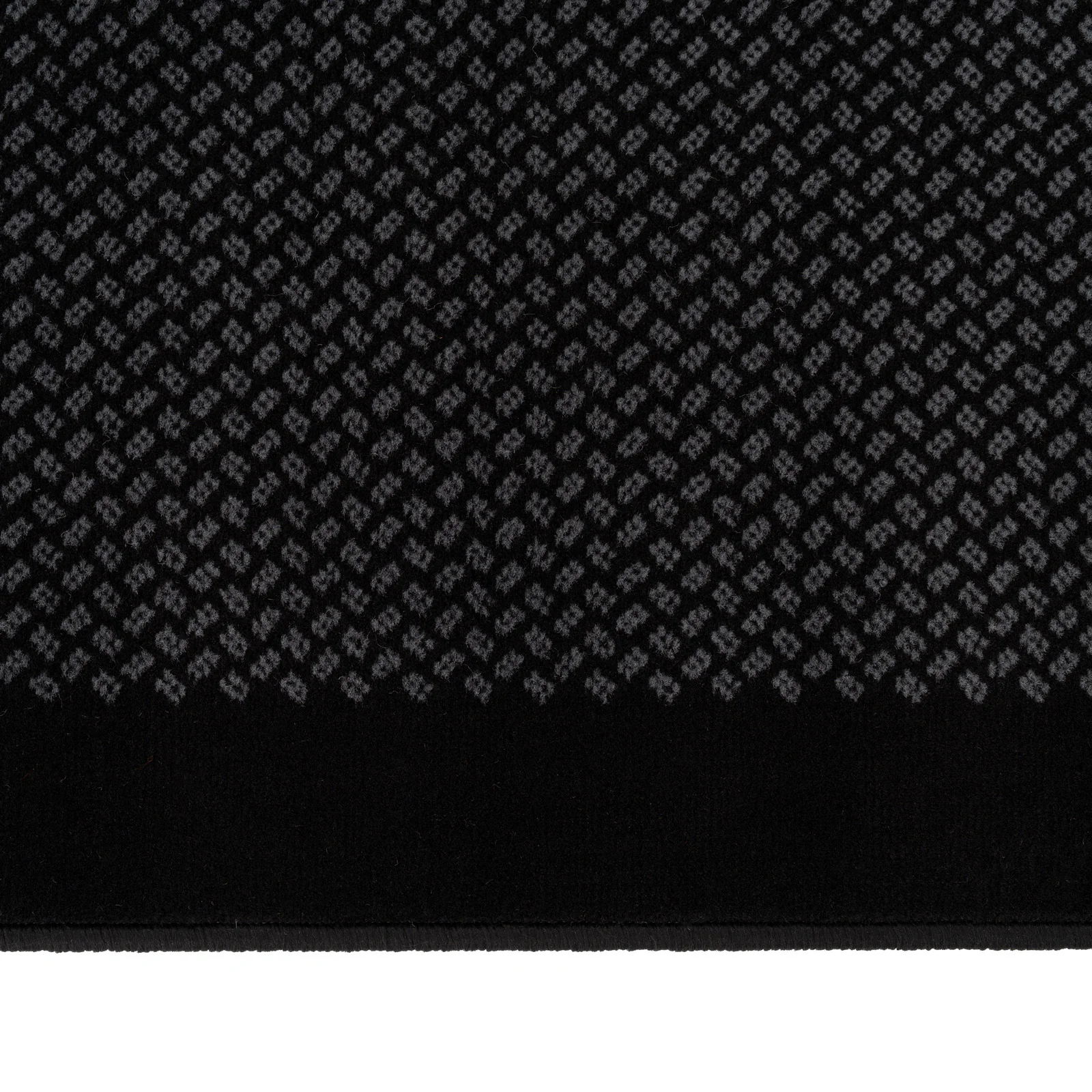 Black Bordered Stair Carpet Runner - Cut to Measure - Image 9