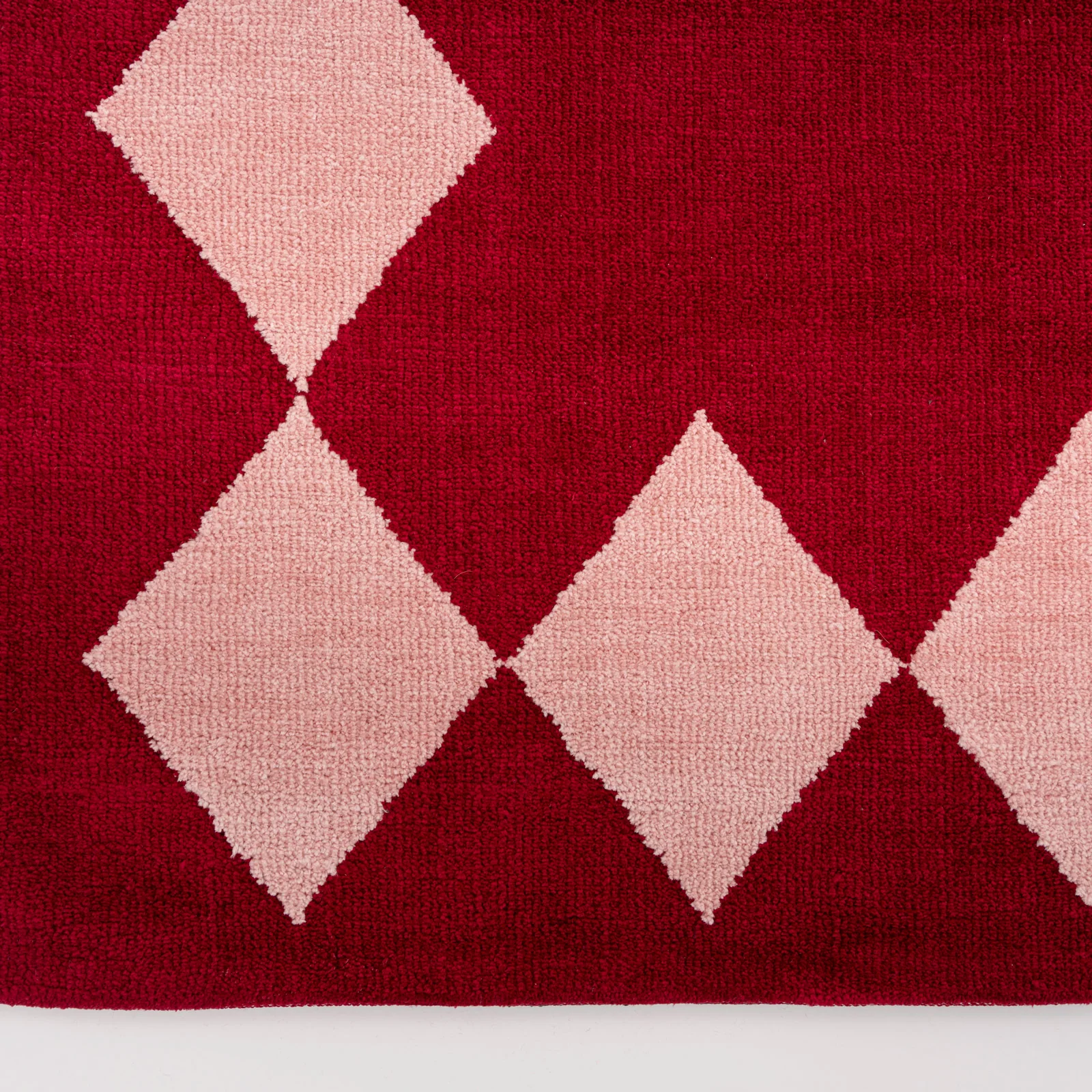 Burgundy Harlequin Rug - Zara - Image 6