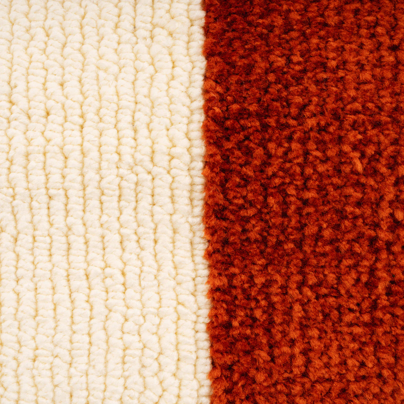 Burnt Orange Retro Checkerboard Rug - Maze Rust - Image 12