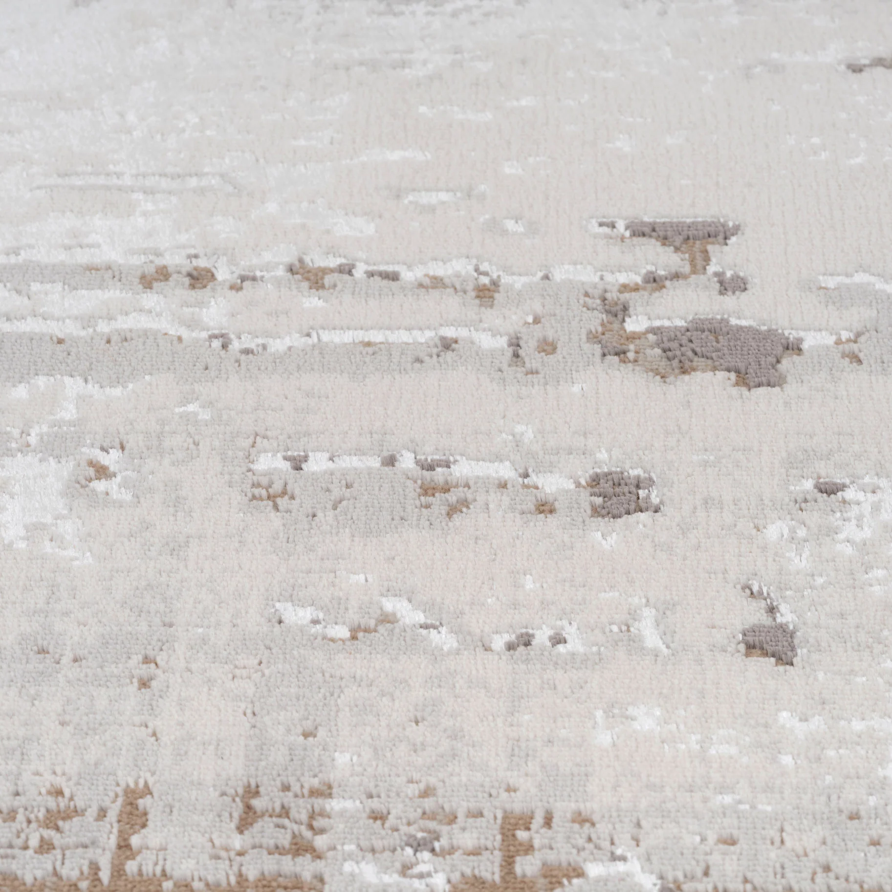 Distressed Abstract Beige Area Rug - Grace - Image 11