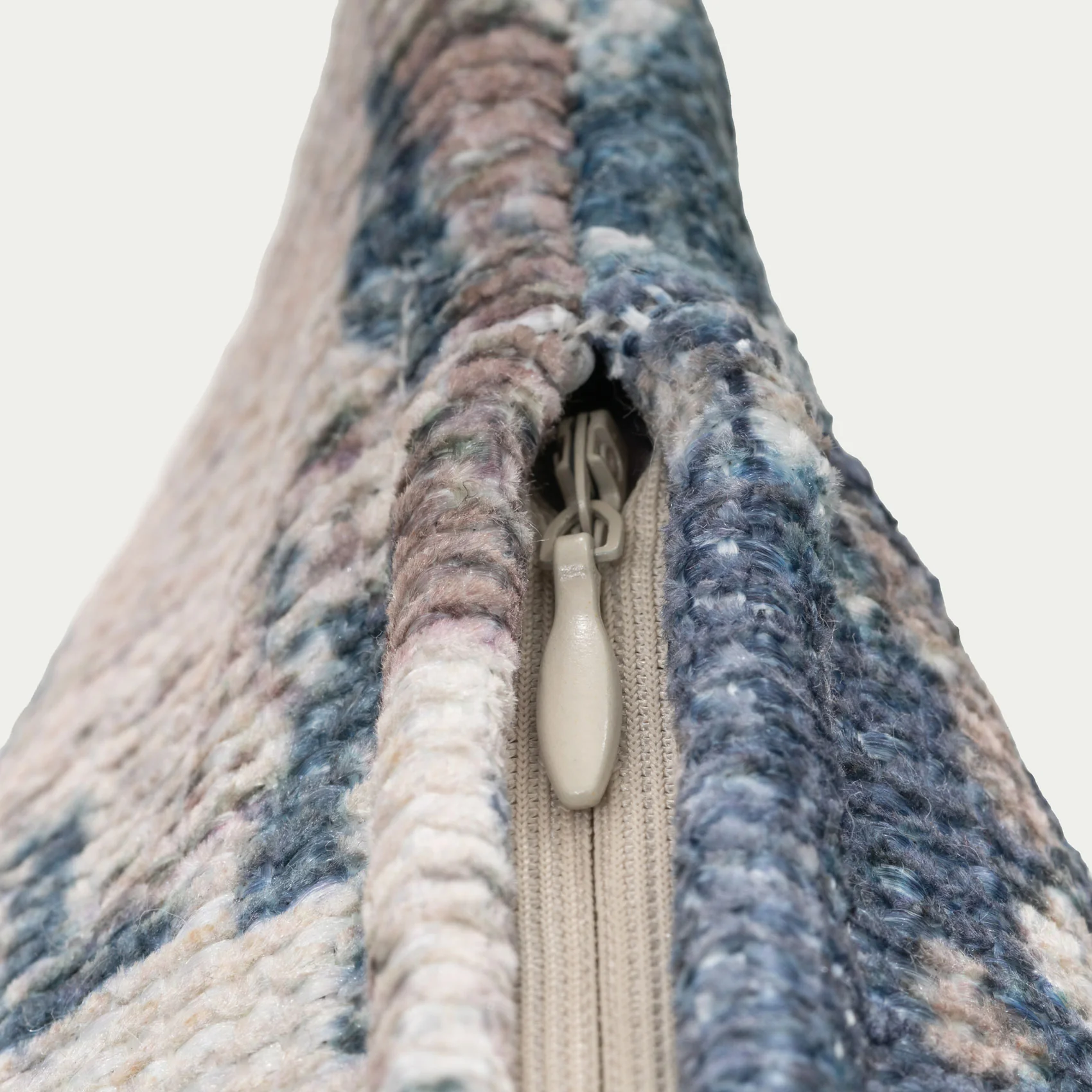 Distressed Blue Cushion Cover - Image 7