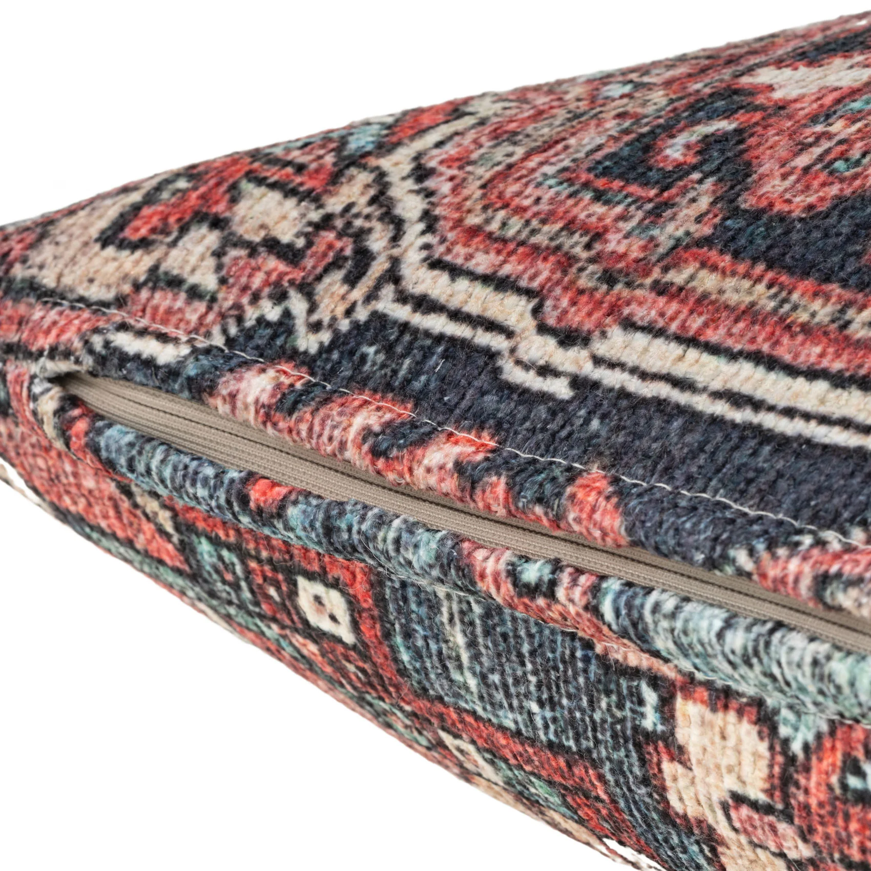 Distressed Red Cushion Cover - Image 5