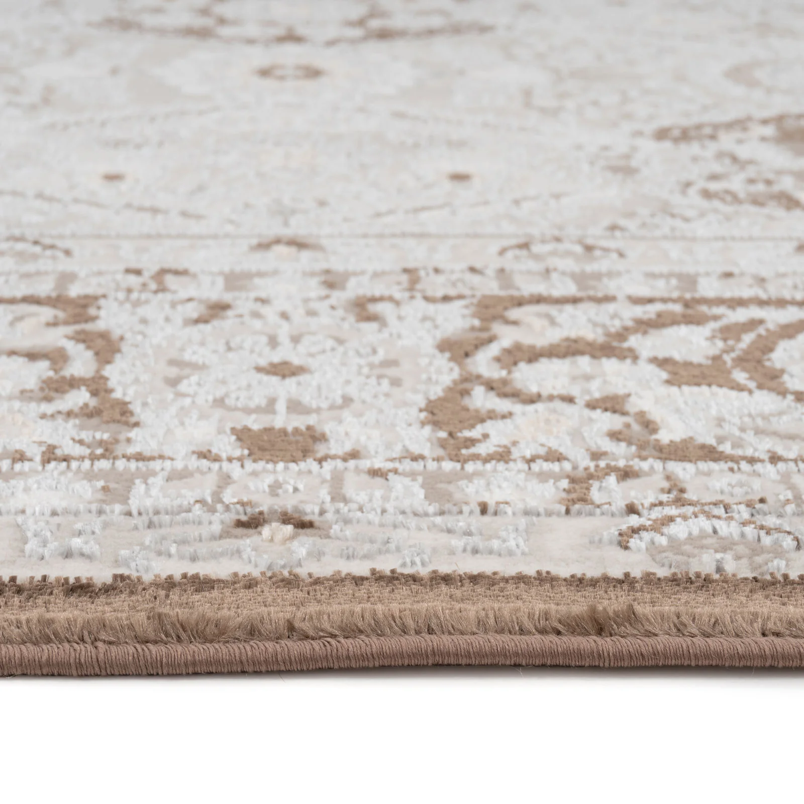 Elegant Tapestry Beige Rug - Ishana - Image 3