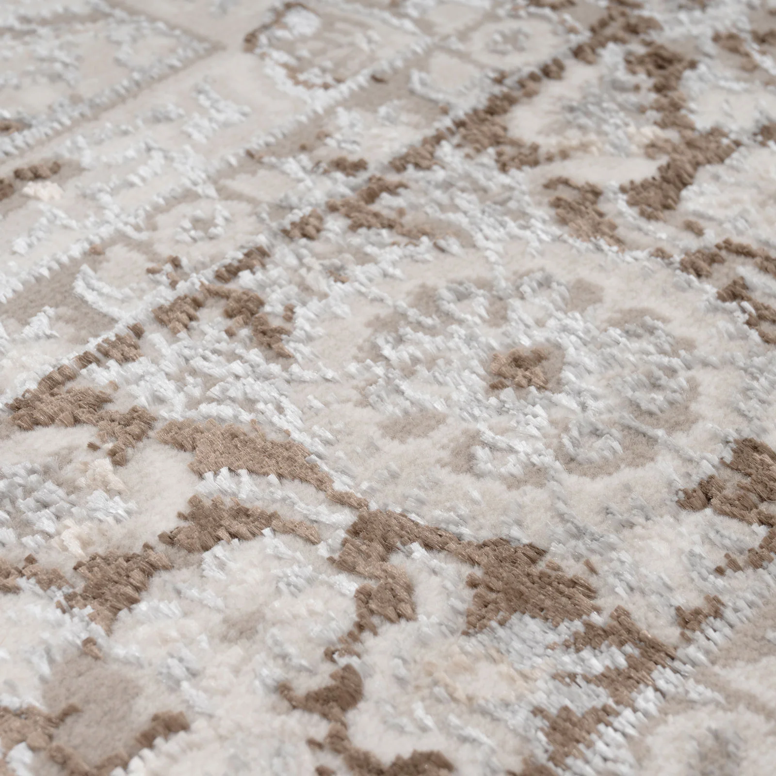 Elegant Tapestry Beige Rug - Ishana - Image 4