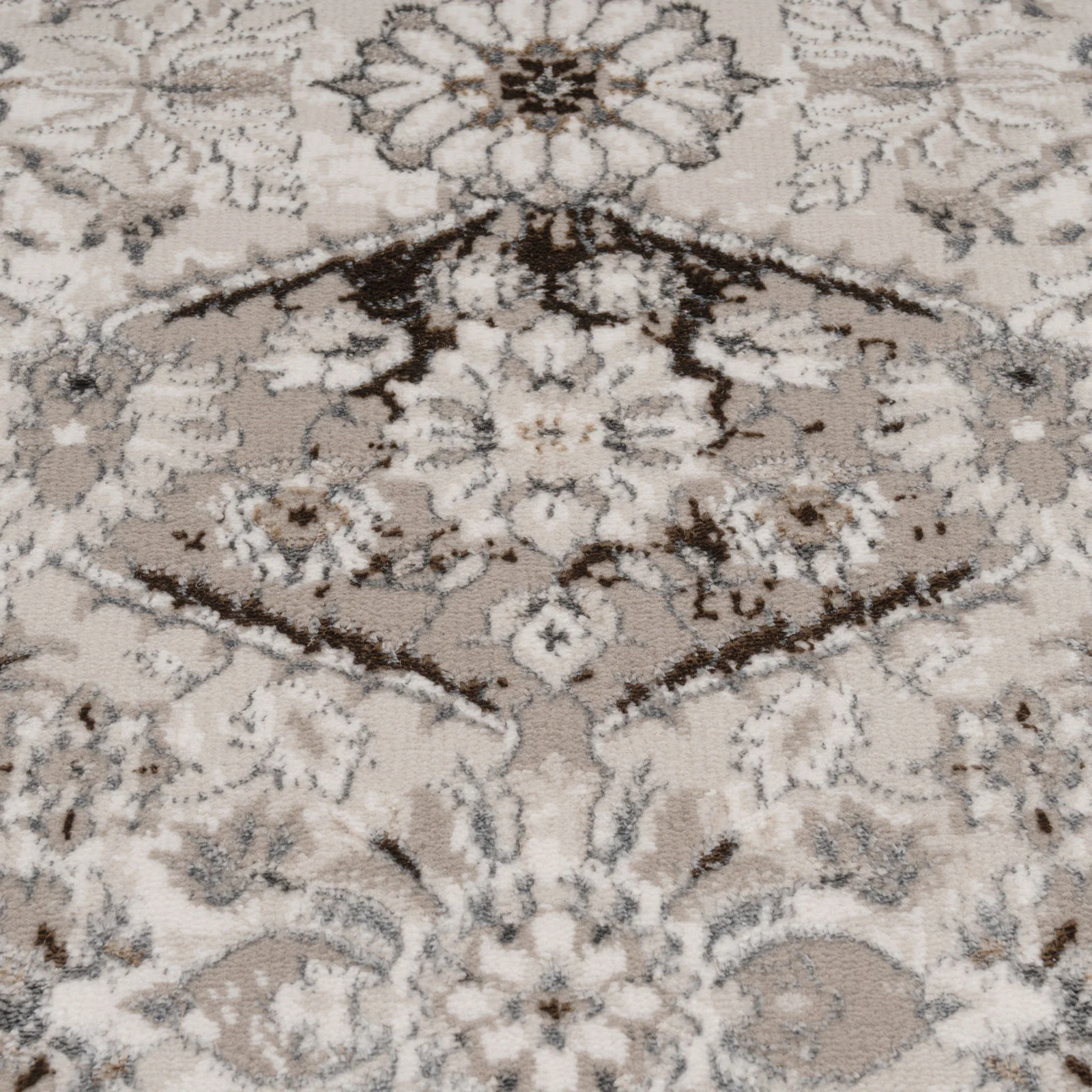 Elegant Tapestry Beige Rug - Ishana - Image 5