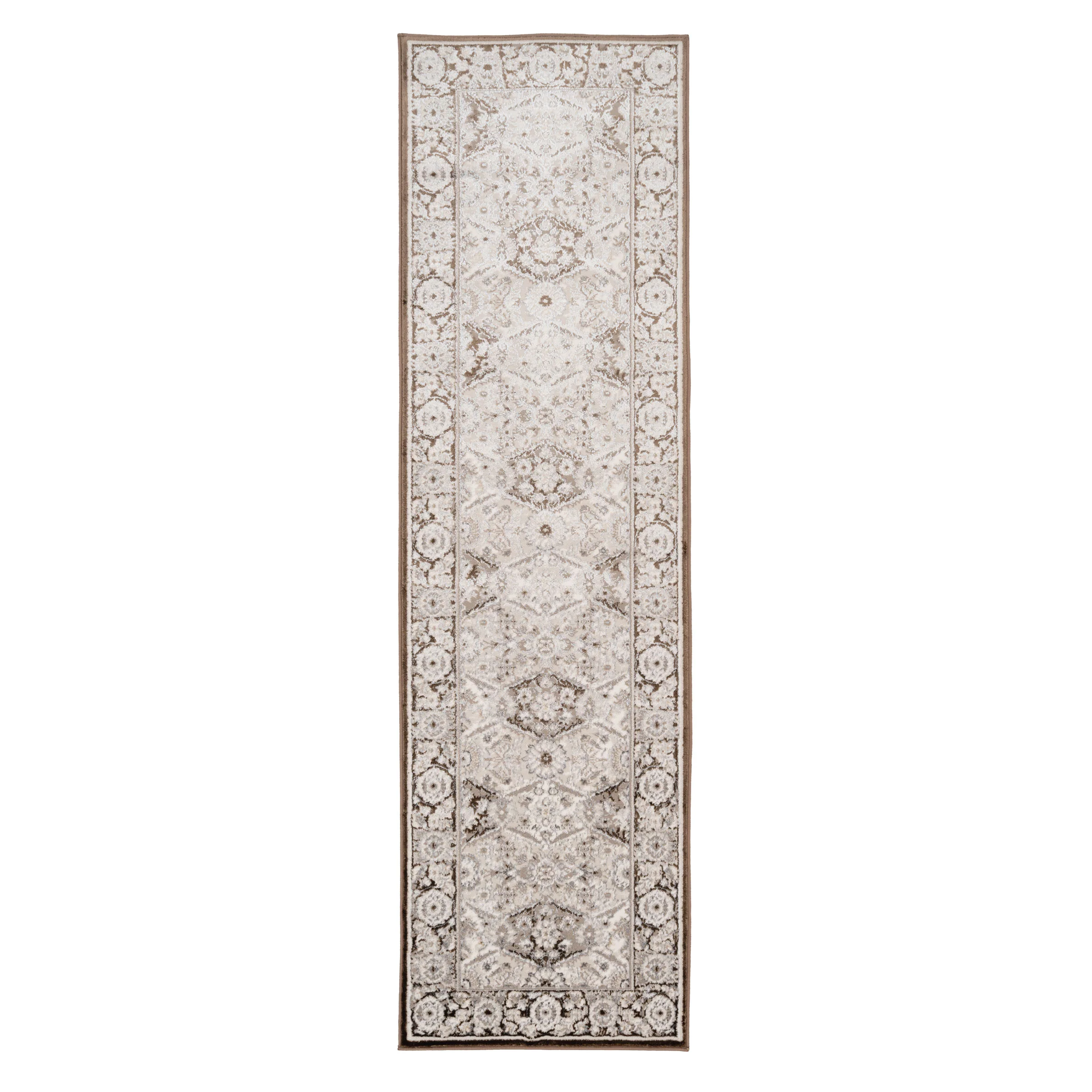 Elegant Tapestry Beige Rug - Ishana - Image 9