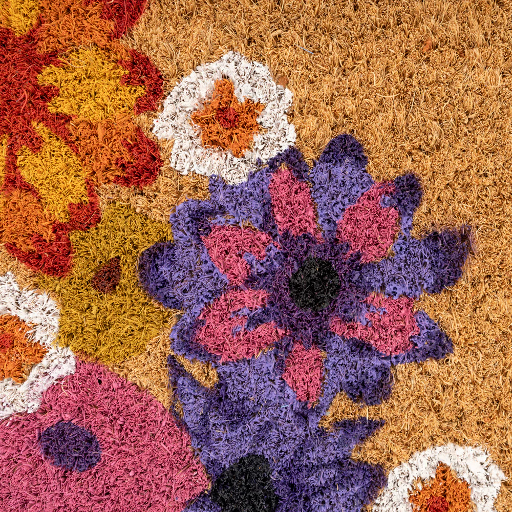 Floral Blooms Coir Doormat - Image 4