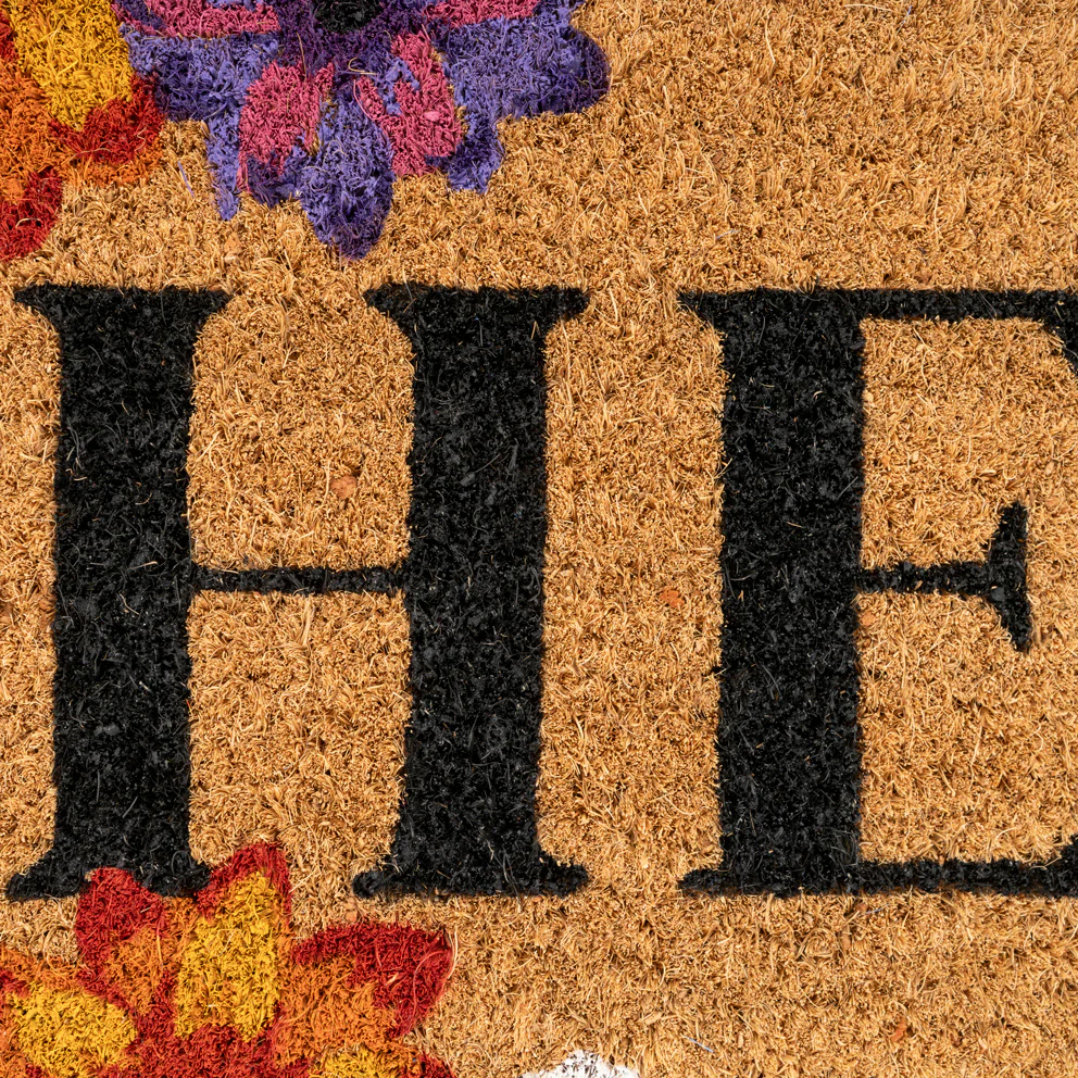 Floral Blooms Coir Doormat - Image 5