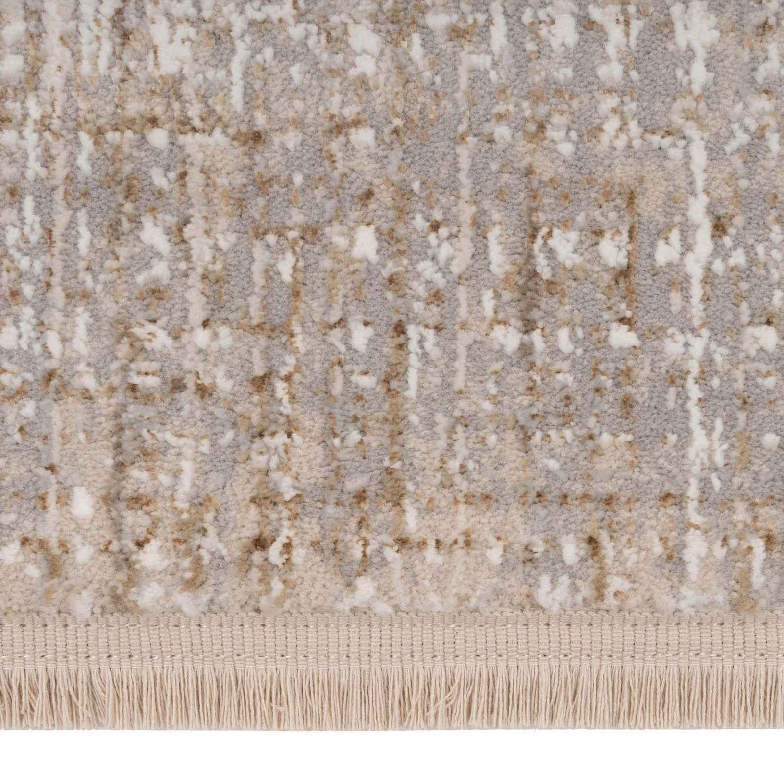 Golden Abstract Living Room Rug - Esme - Image 4