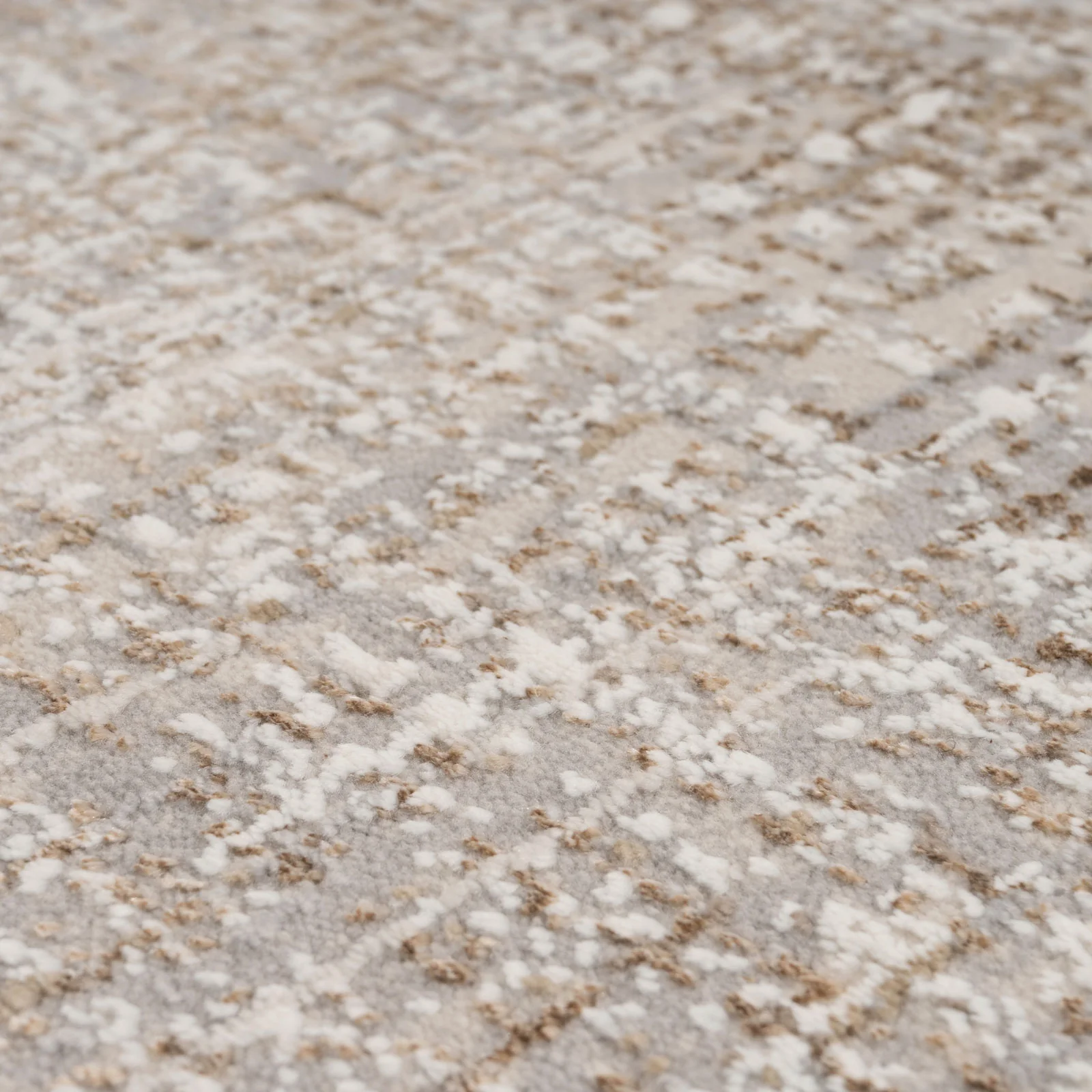 Golden Abstract Living Room Rug - Esme - Image 6