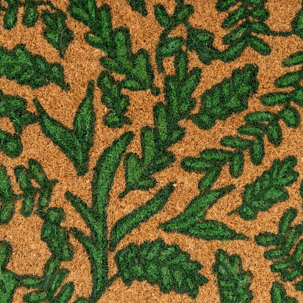 Green Bramble Coir Doormat - Image 3