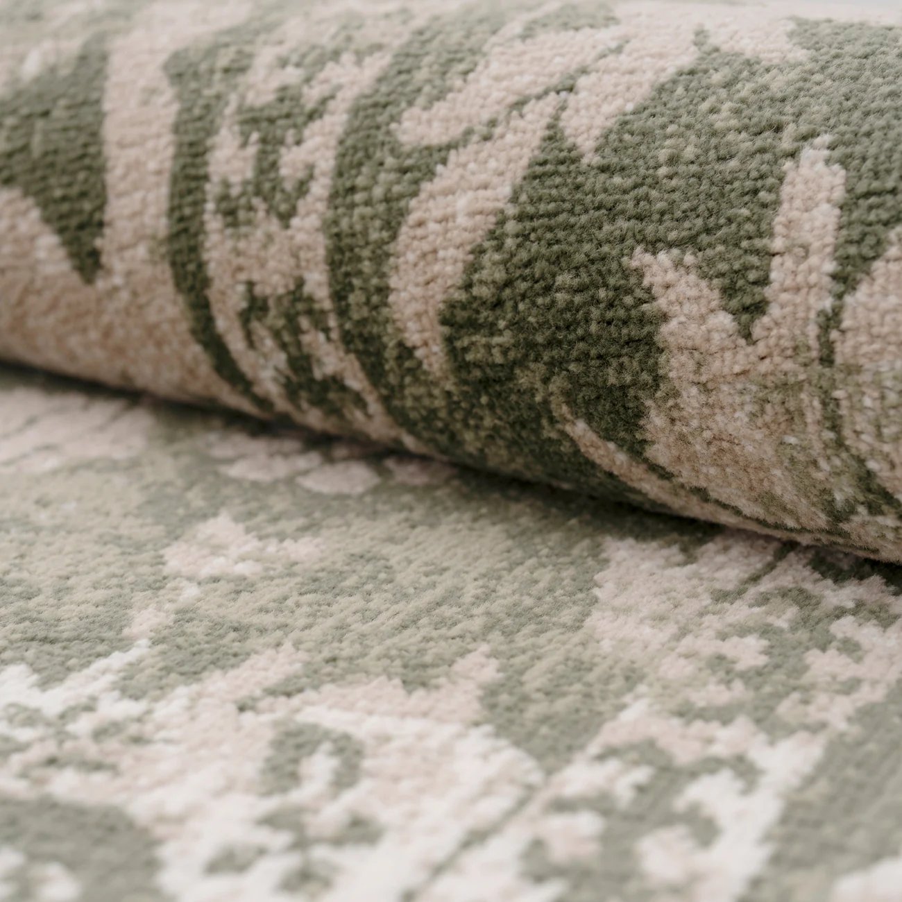 Green Vintage Medallion Area Rug - Linden - Image 5