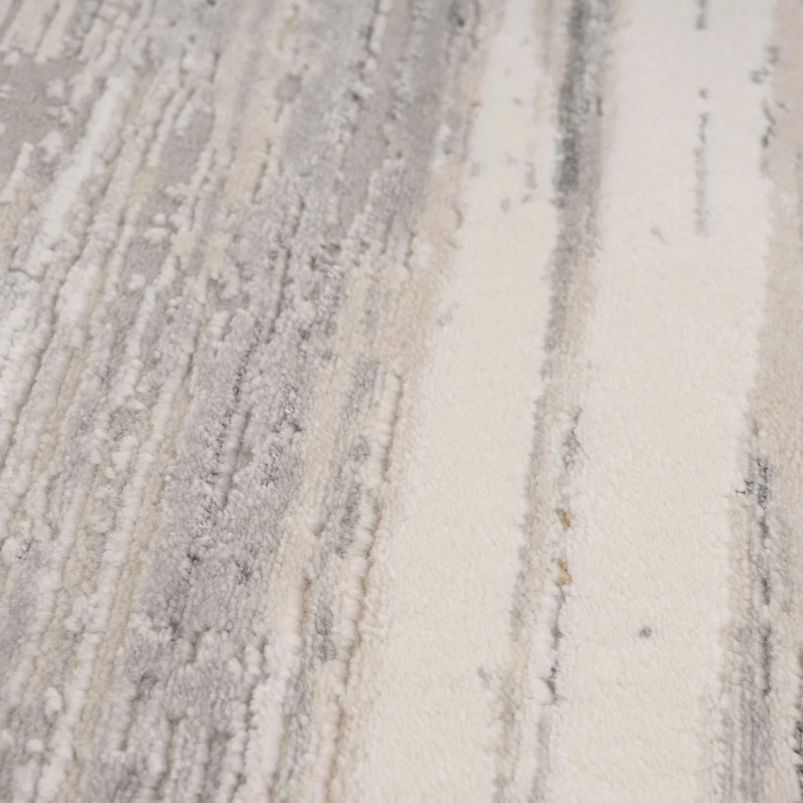 Grey Brush Strokes Area Rug - Nami - Image 8