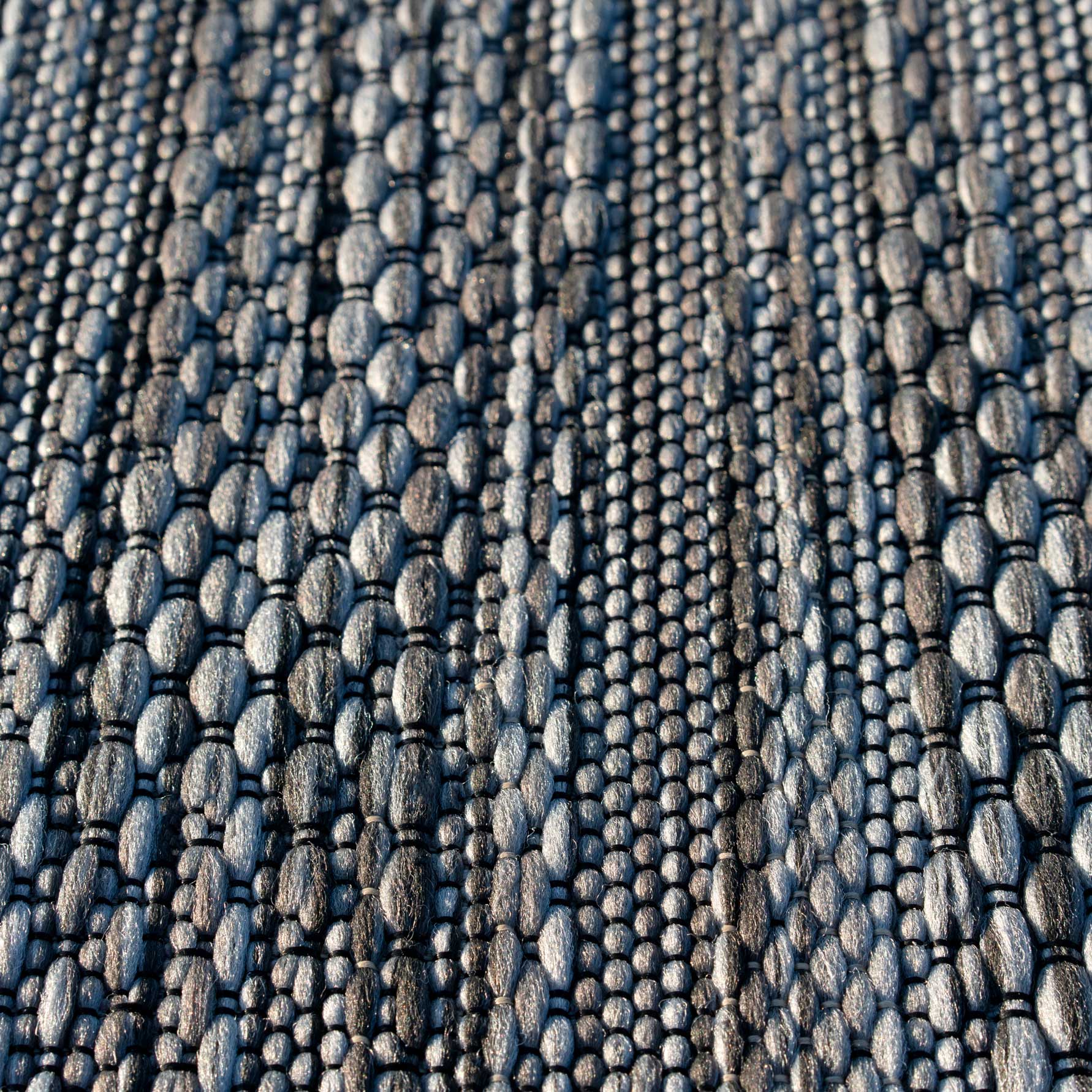 Grey Fractured Flatweave Indoor Outdoor Area Rug - Bonnie - Image 5