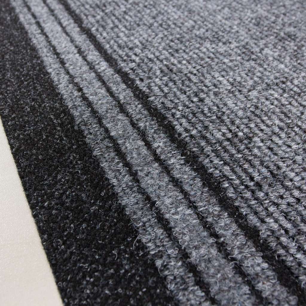Grey Hard Wearing Runner Rugs 80cm Width - Image 5