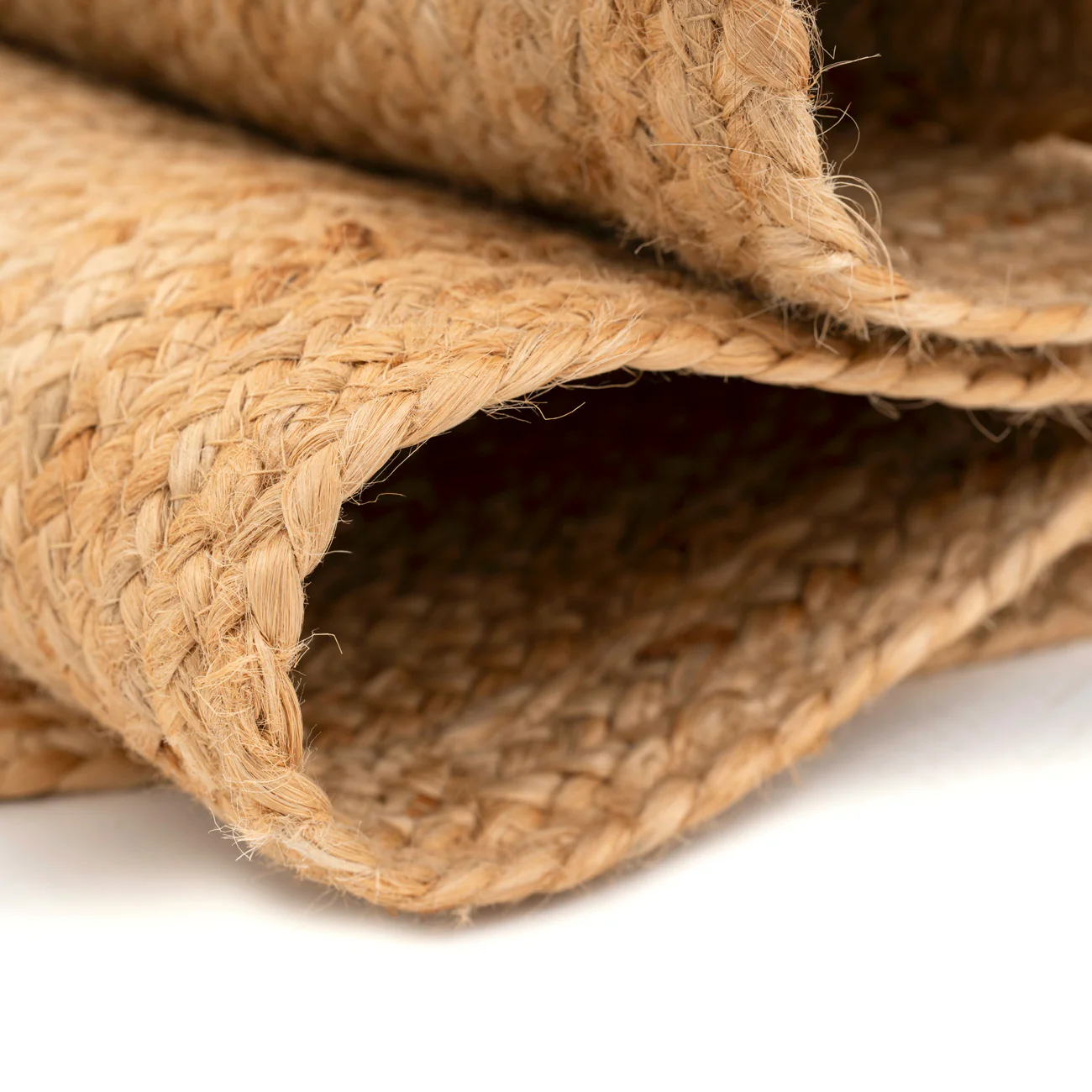 Handwoven Brown Jute Arched Rug - Kaya - Image 8