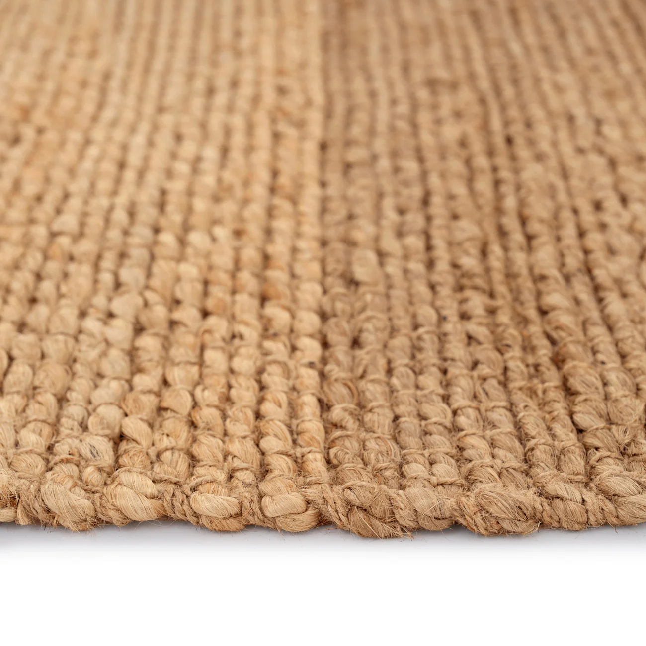 Handwoven Brown Jute Border Runner - Alma - Image 4
