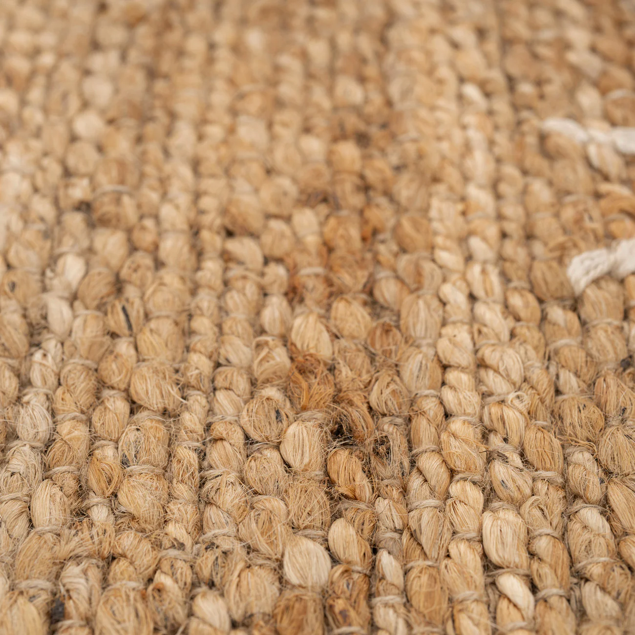 Handwoven Brown Jute Cross Stitch Runner - Callie - Image 6