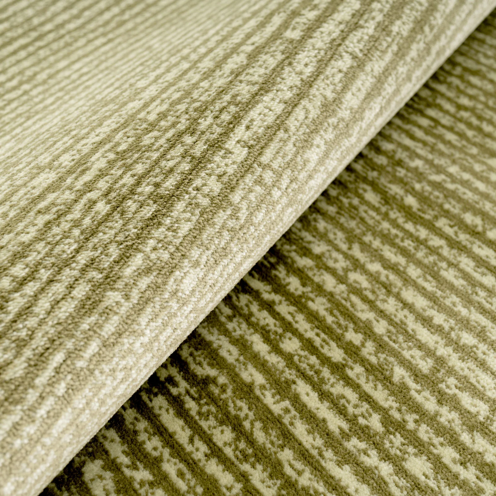 Mossy Green Border Rug - Barley - Image 7