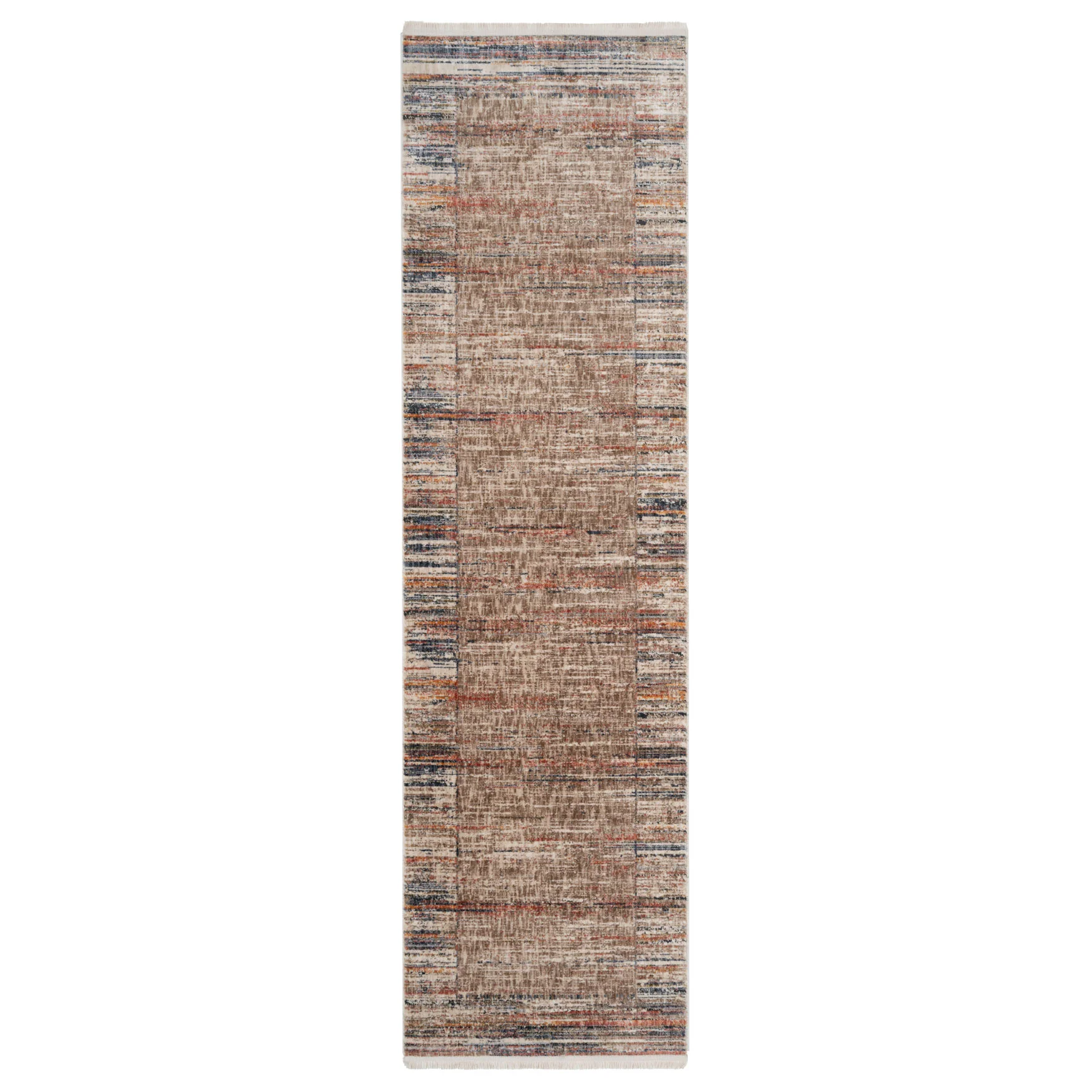 Multicolour Woven Border Rug - Alden - Image 11