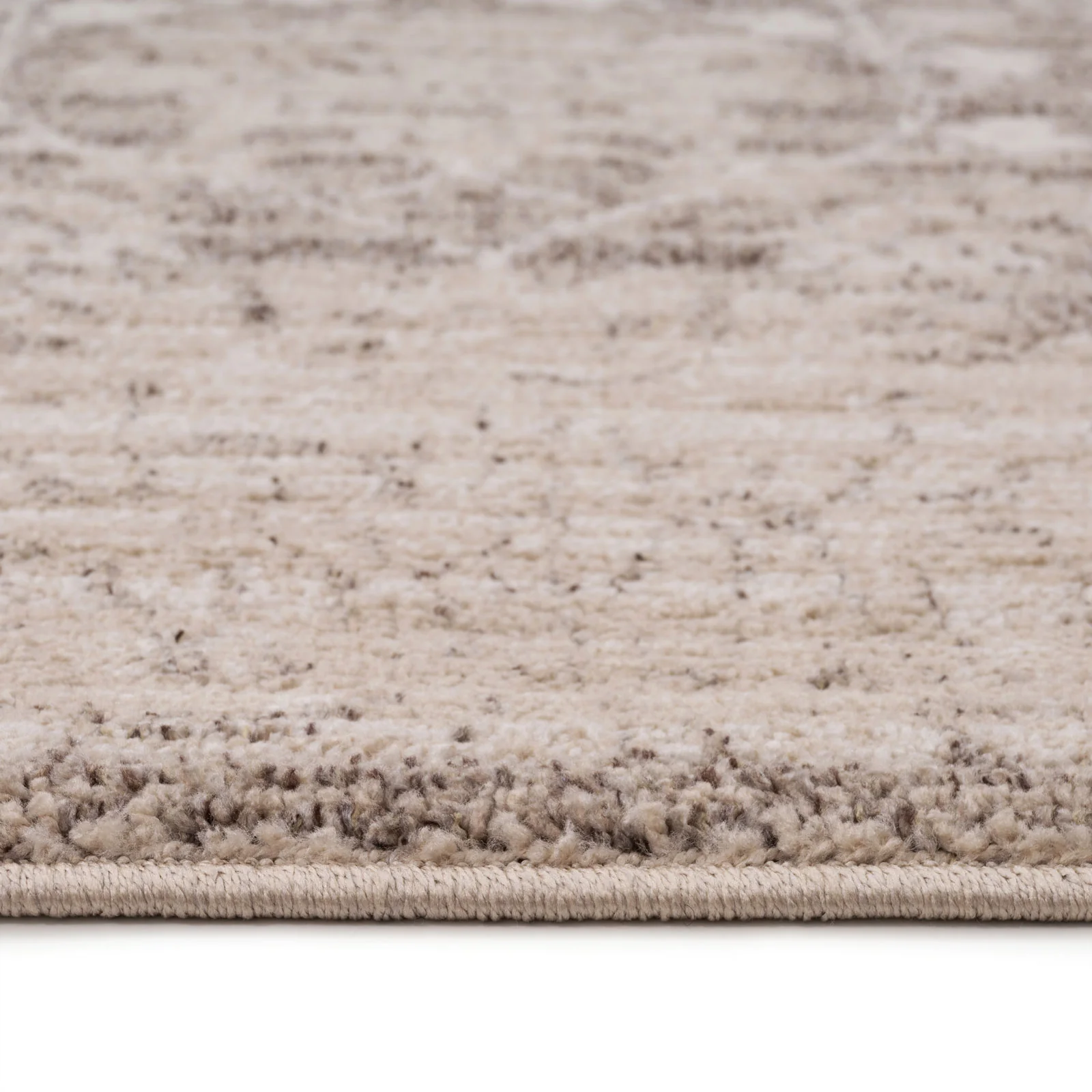 Neutral Floral Living Room Rug - Leonie - Image 4