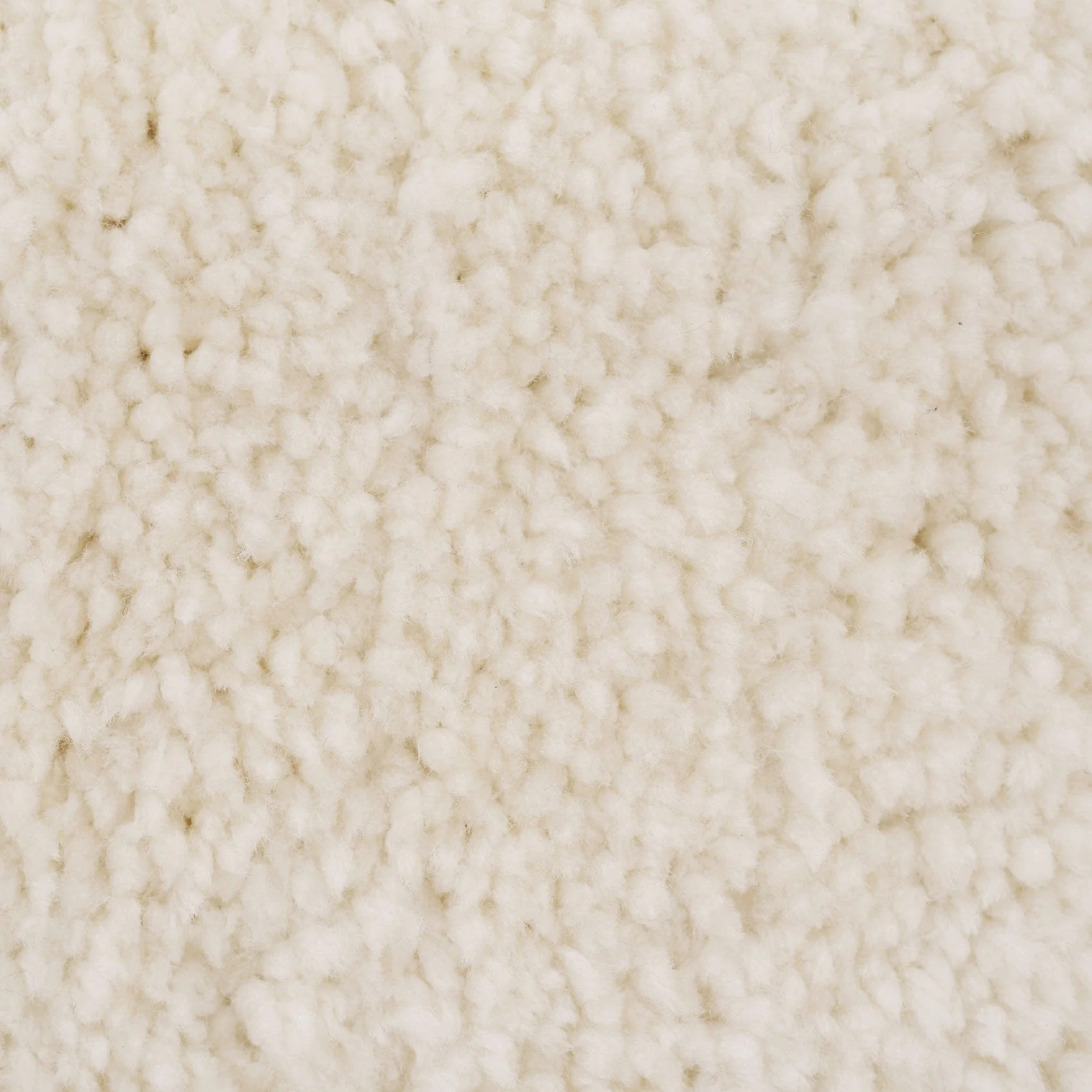 Premium Cream Shaggy Circle Rug - Lace - Image 3