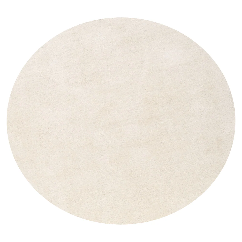 Premium Cream Shaggy Rug - Lace - Image 18