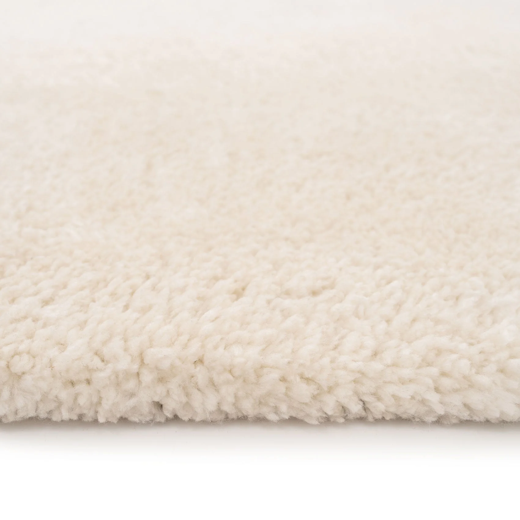 Premium Cream Shaggy Rug - Lace - Image 8