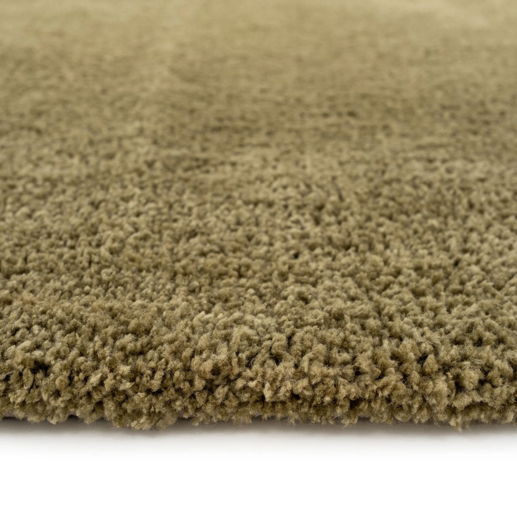 Premium Sage Green Shaggy Circle Rug - Sage - Image 5