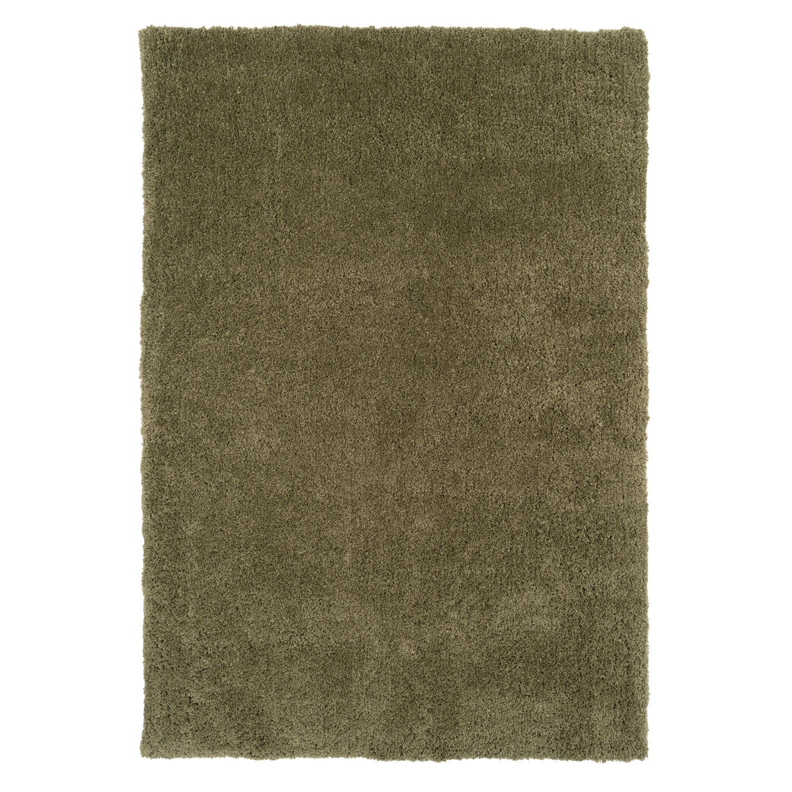 Premium Washable Shaggy Olive Green Rug - Image 12