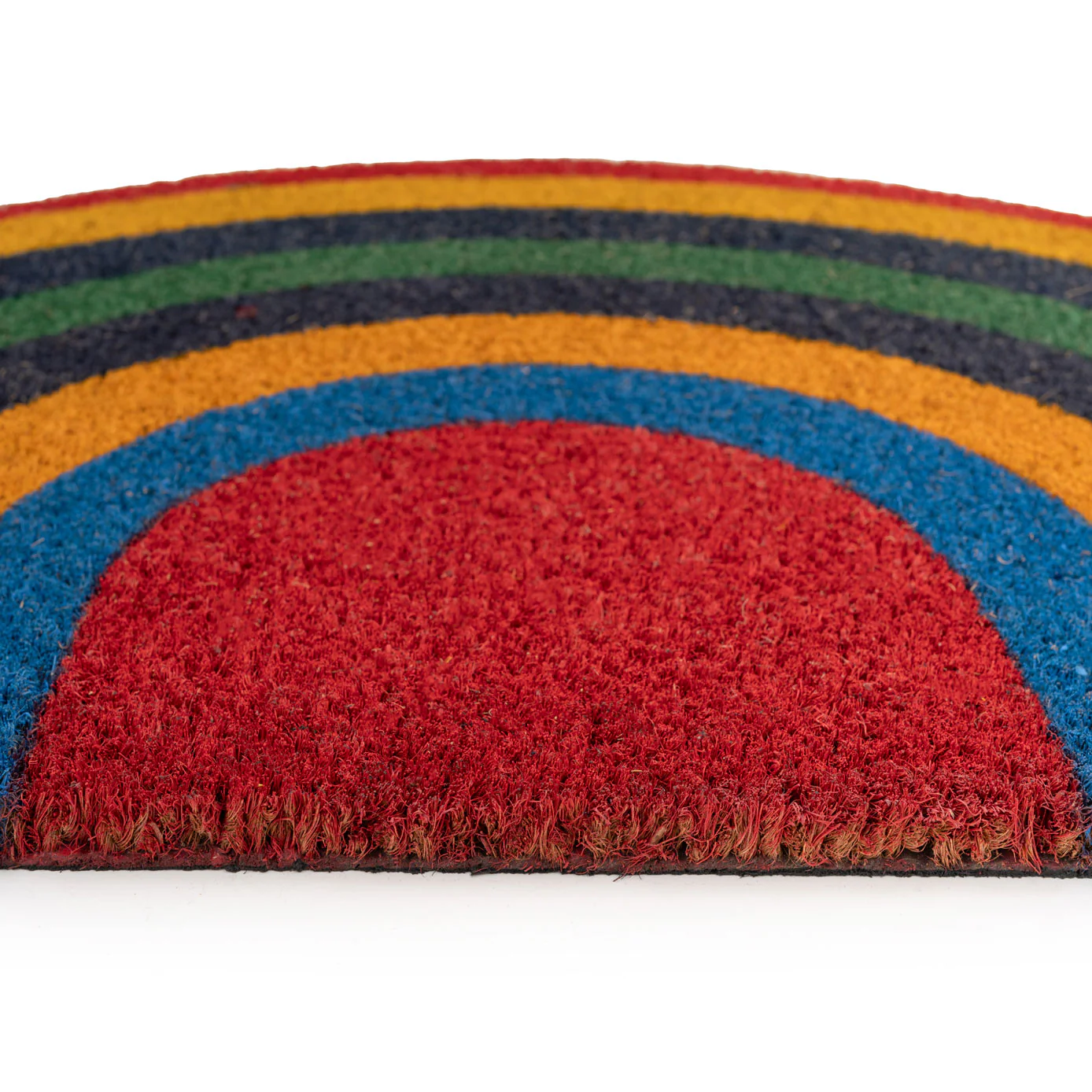 Rainbow Half Moon Coir Entrance Doormat - Image 8