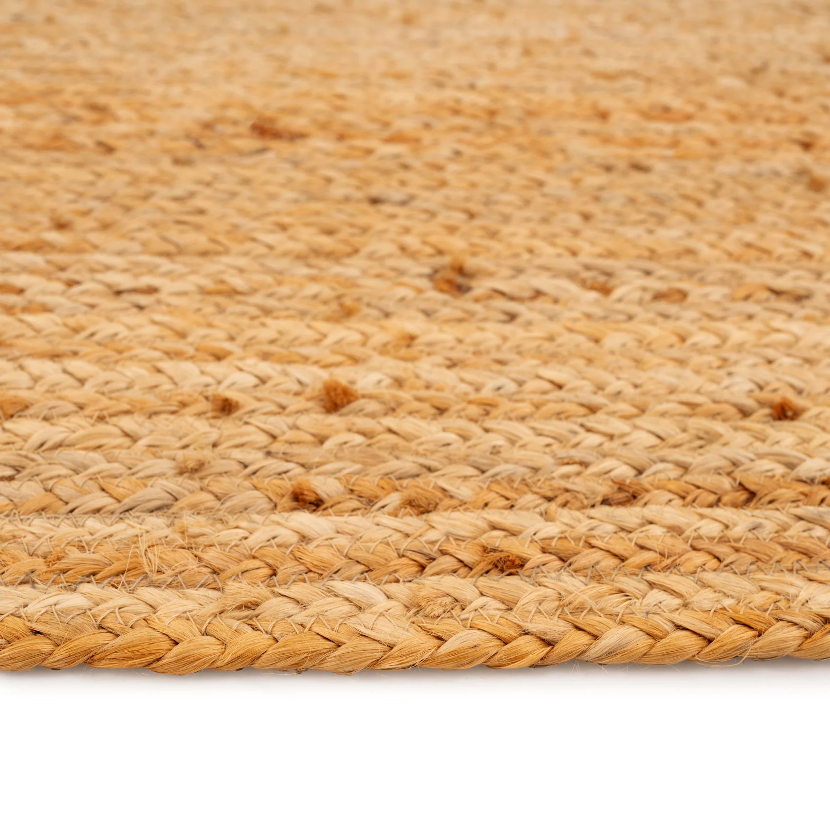 Rustic Braided Jute Runner  Rug - Althea - Image 6