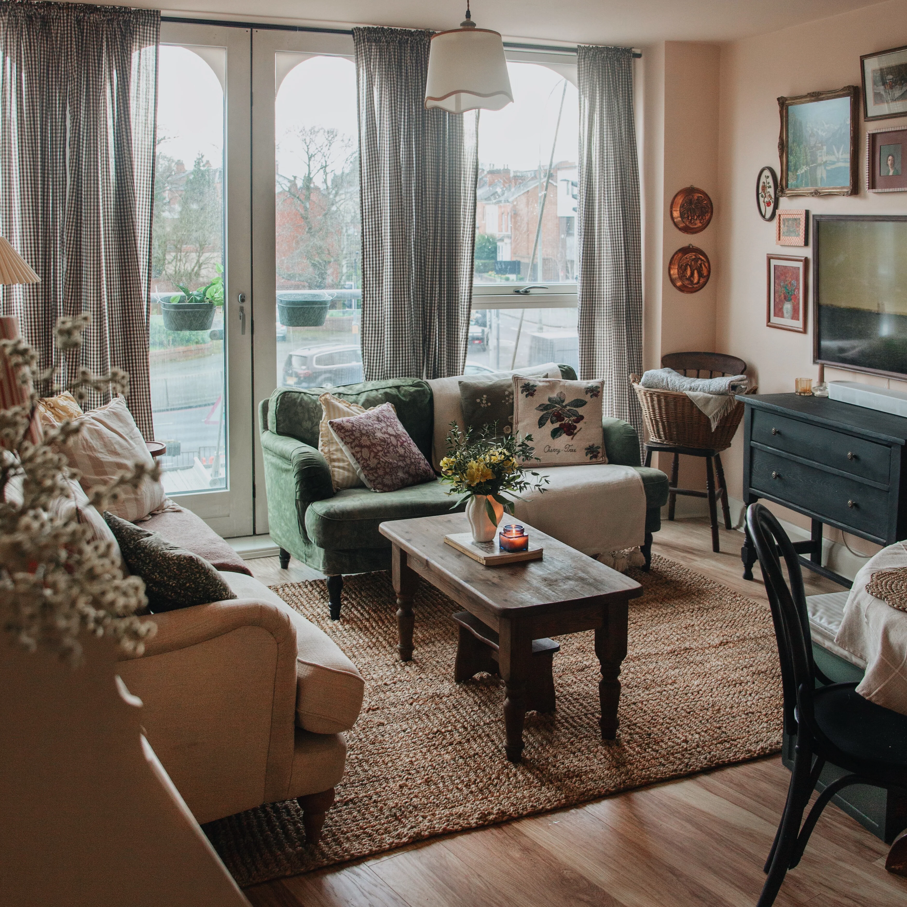 Rustic Jute Sisal Brown Natural Area Rugs - Boucle - Image 12