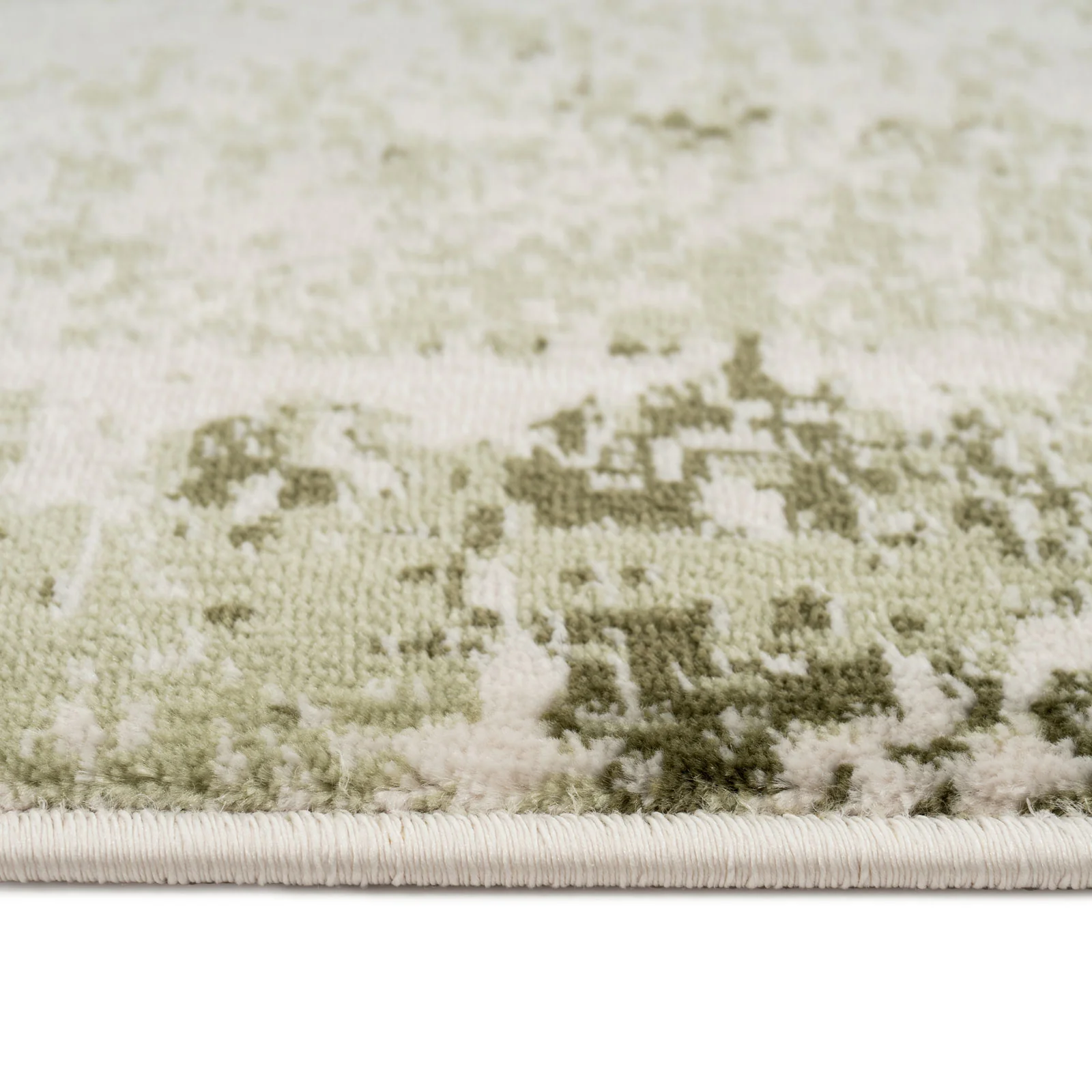 Sage Green Abstract Rug - Bella - Image 4