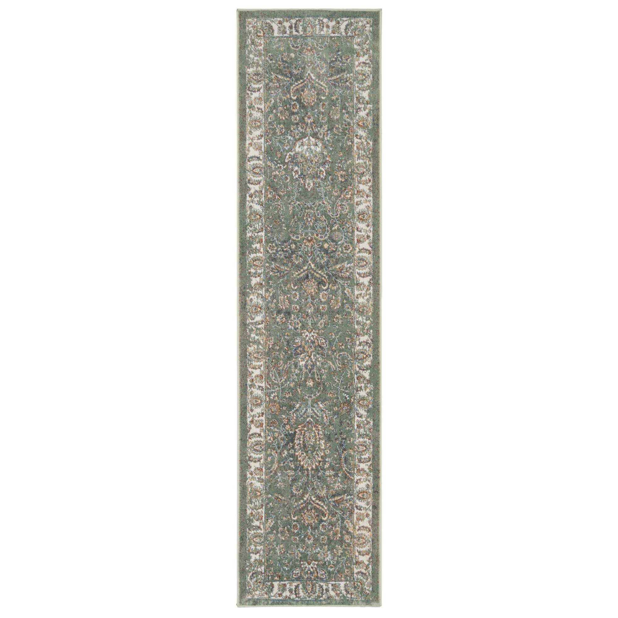Sage Green Classical Rug - Basila - Image 11