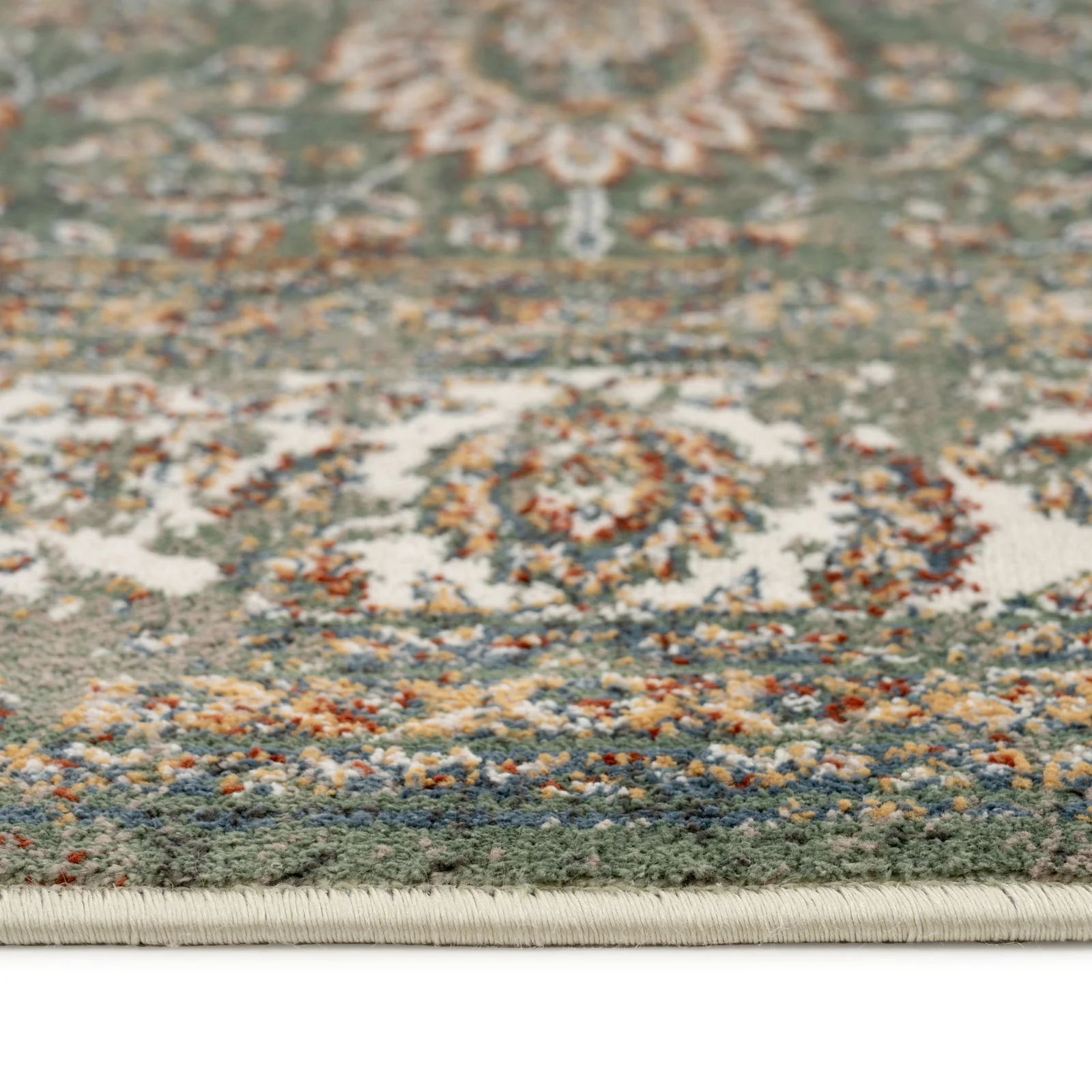 Sage Green Classical Rug - Basila - Image 7