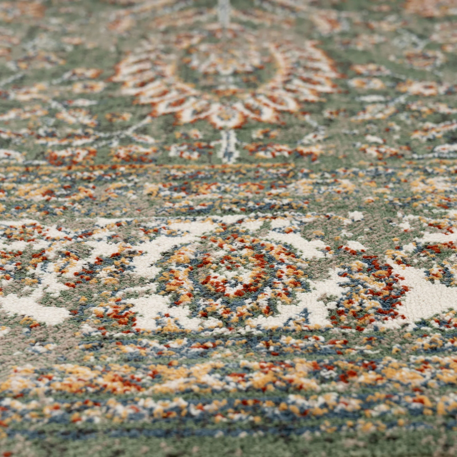 Sage Green Classical Rug - Basila - Image 8