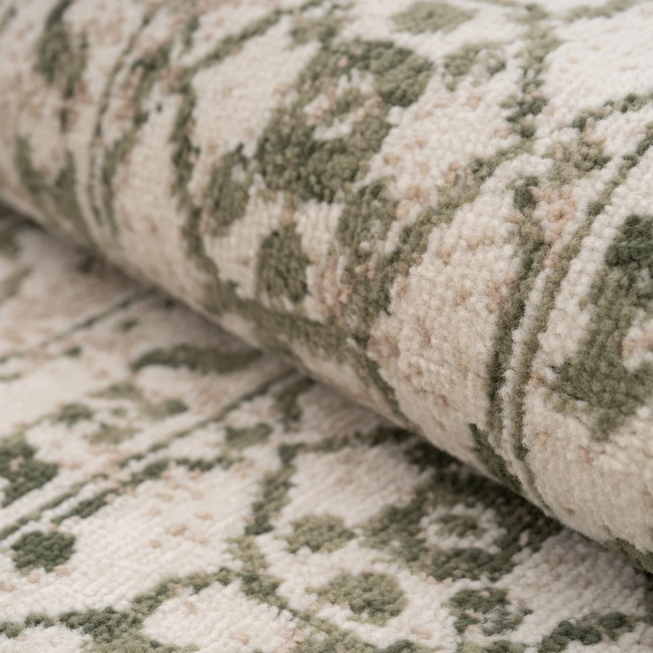 Sage Green Vintage Area Rug - Isadora - Image 5