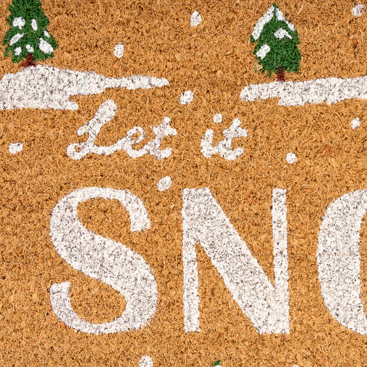 Snow Alpine Coir Doormat - Image 3