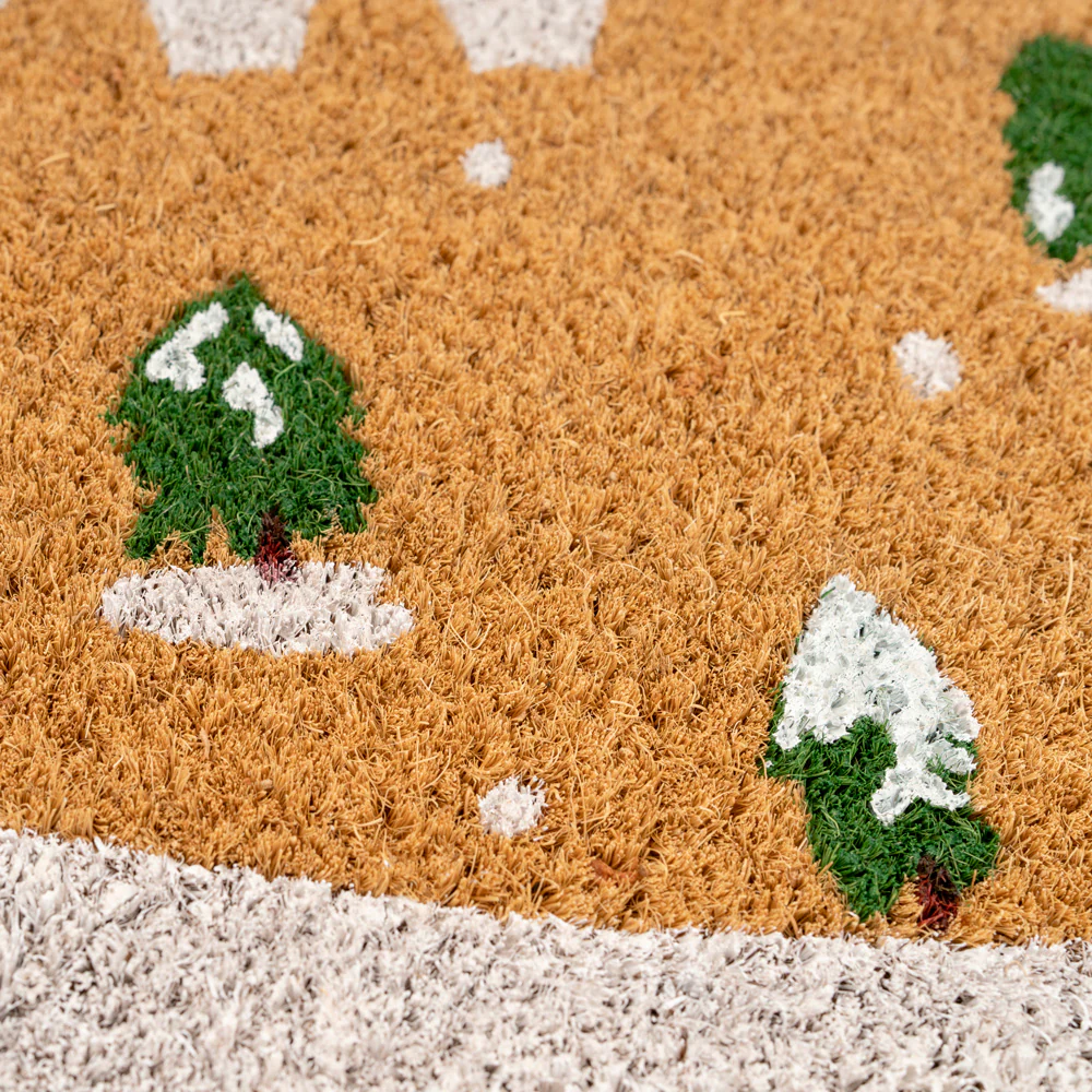 Snow Alpine Coir Doormat - Image 5