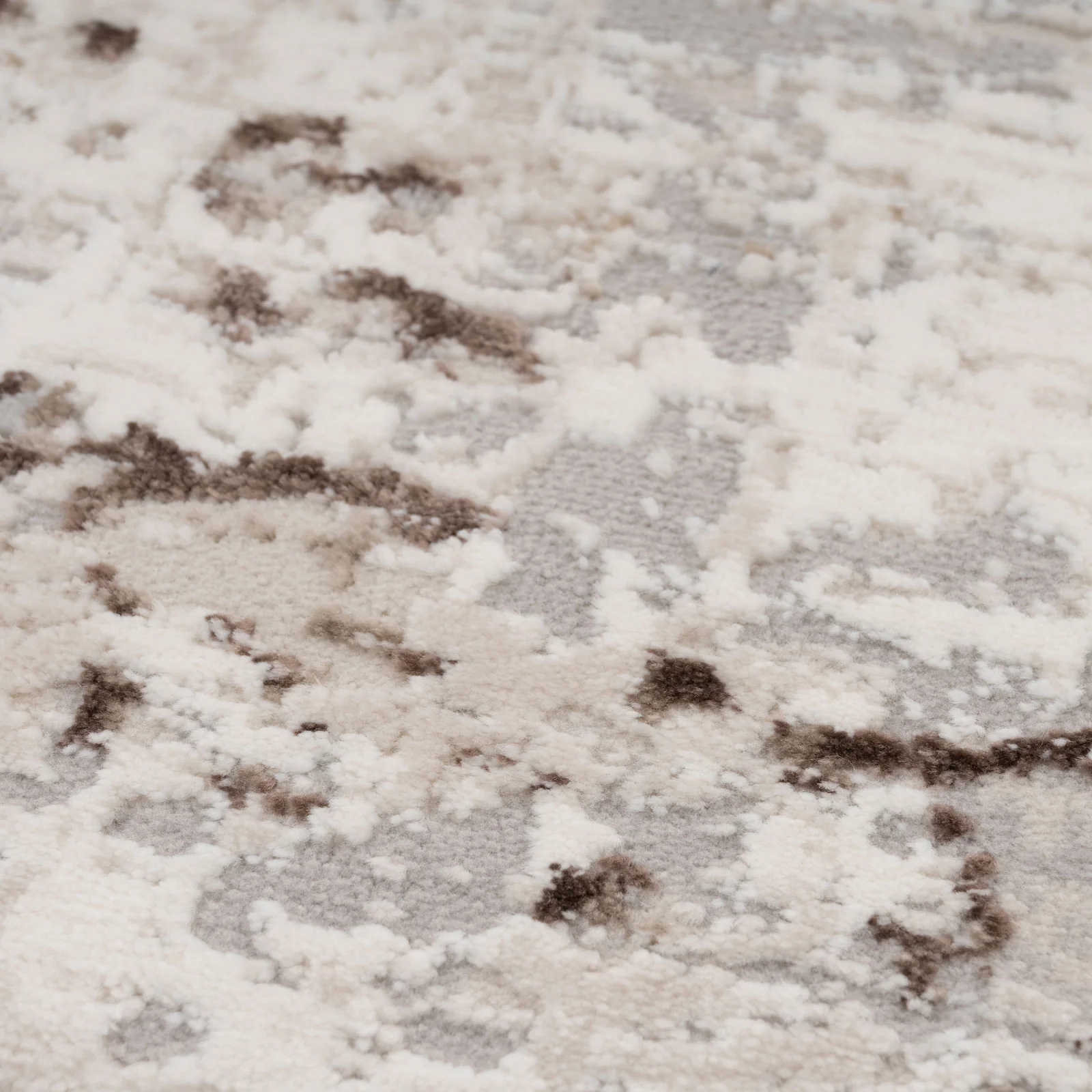 Soft Beige Modern Distressed Rug - Zoya - Image 6