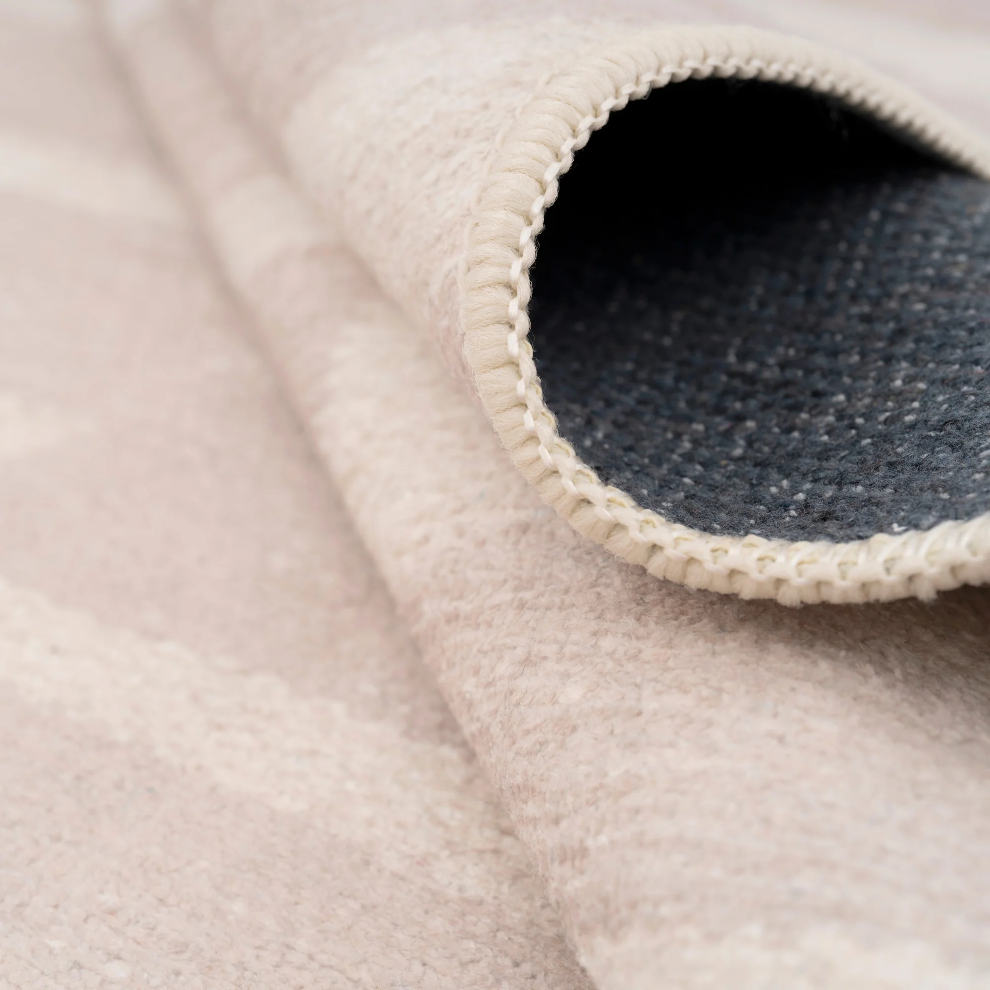 Soft Washable Beige Geometric Rug - Faye - Image 9