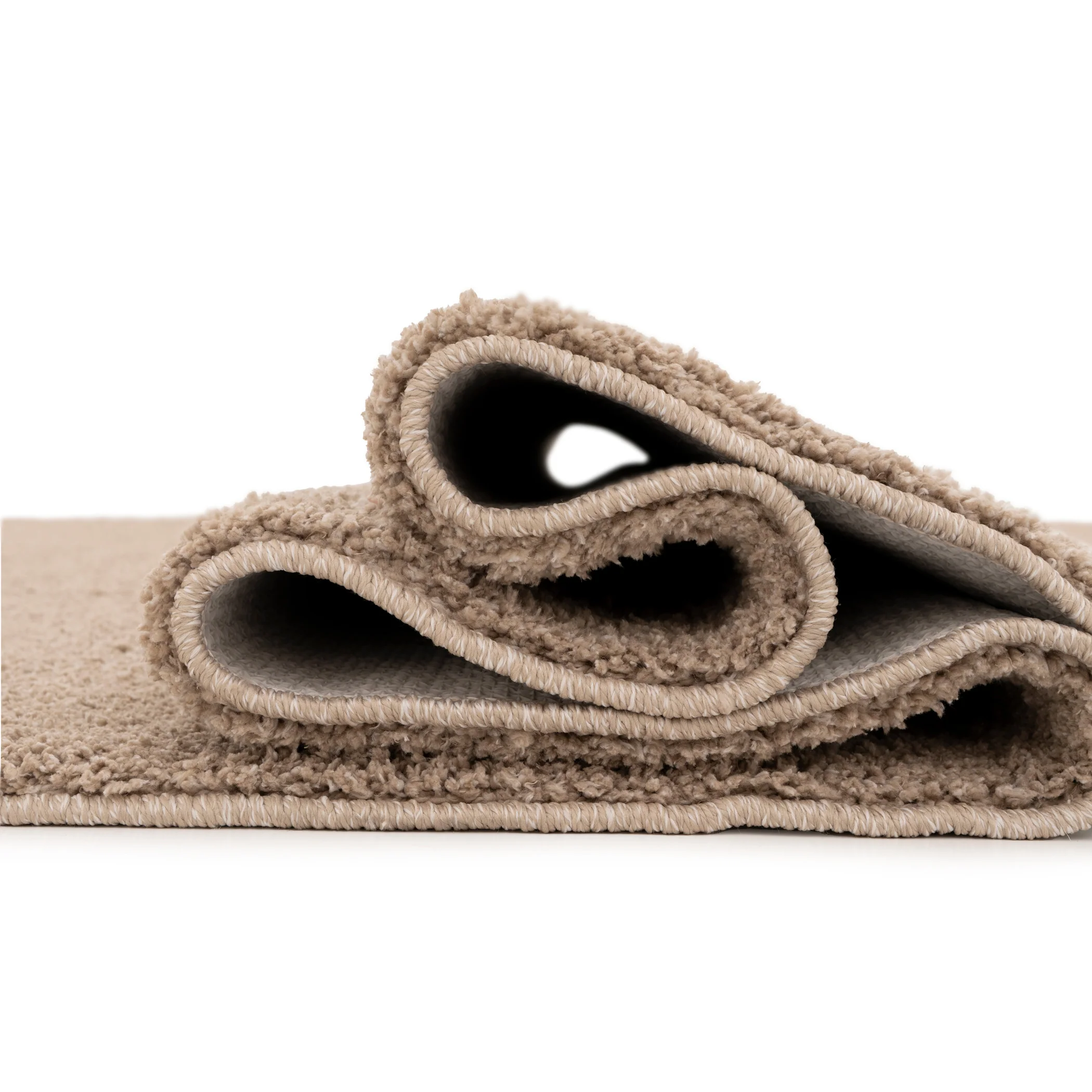 Soft Washable Beige Shaggy Rug - Image 9